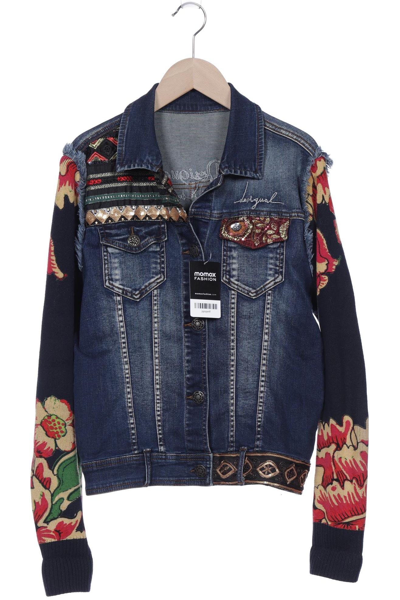 

Desigual Damen Jacke, marineblau, Gr. 42