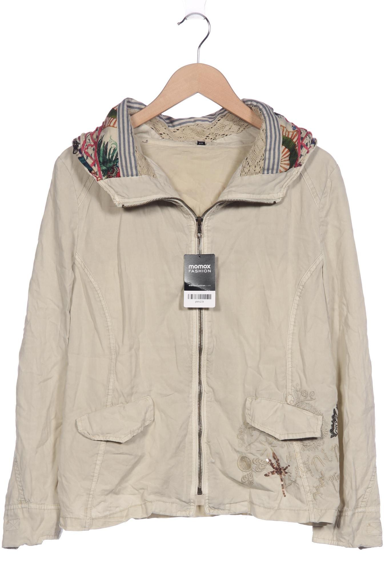 

Desigual Damen Jacke, beige, Gr. 42