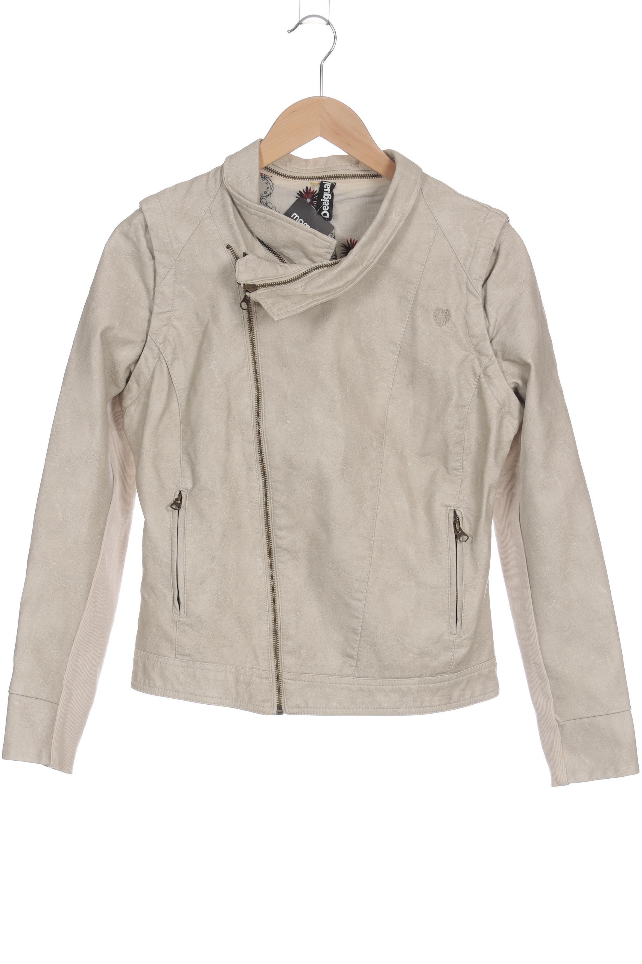 

Desigual Damen Jacke, beige, Gr. 40