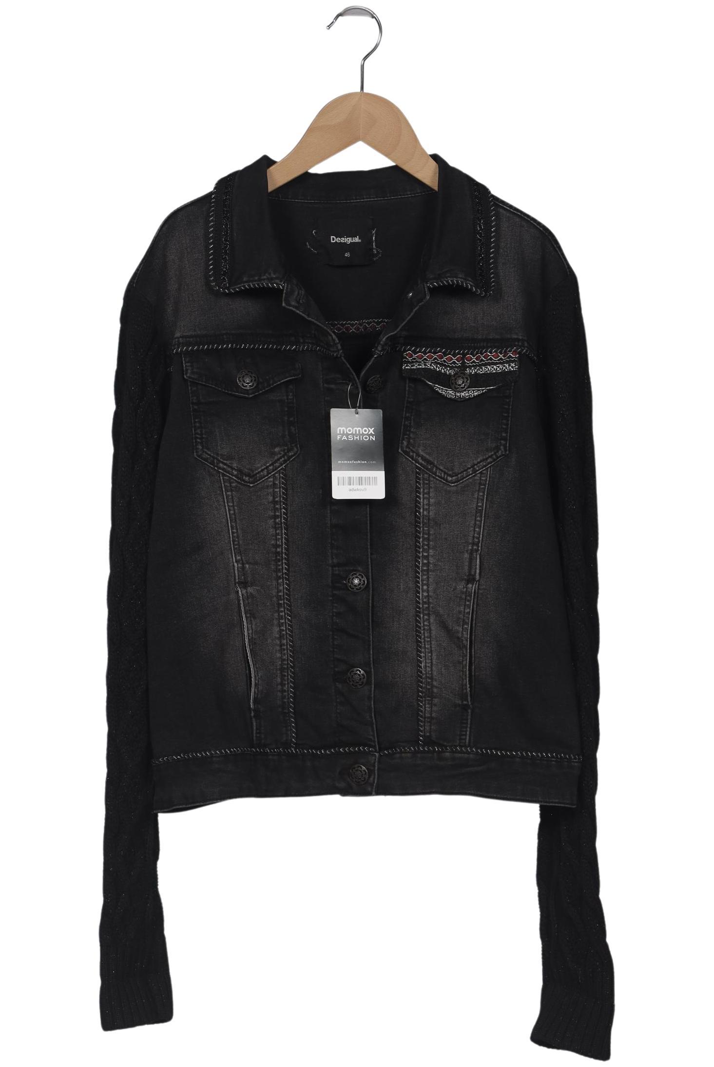 

Desigual Damen Jacke, schwarz, Gr. 46