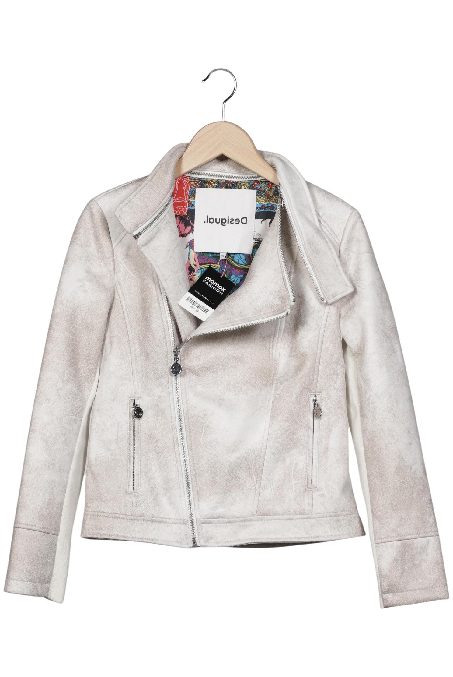 

Desigual Damen Jacke, cremeweiß, Gr. 38
