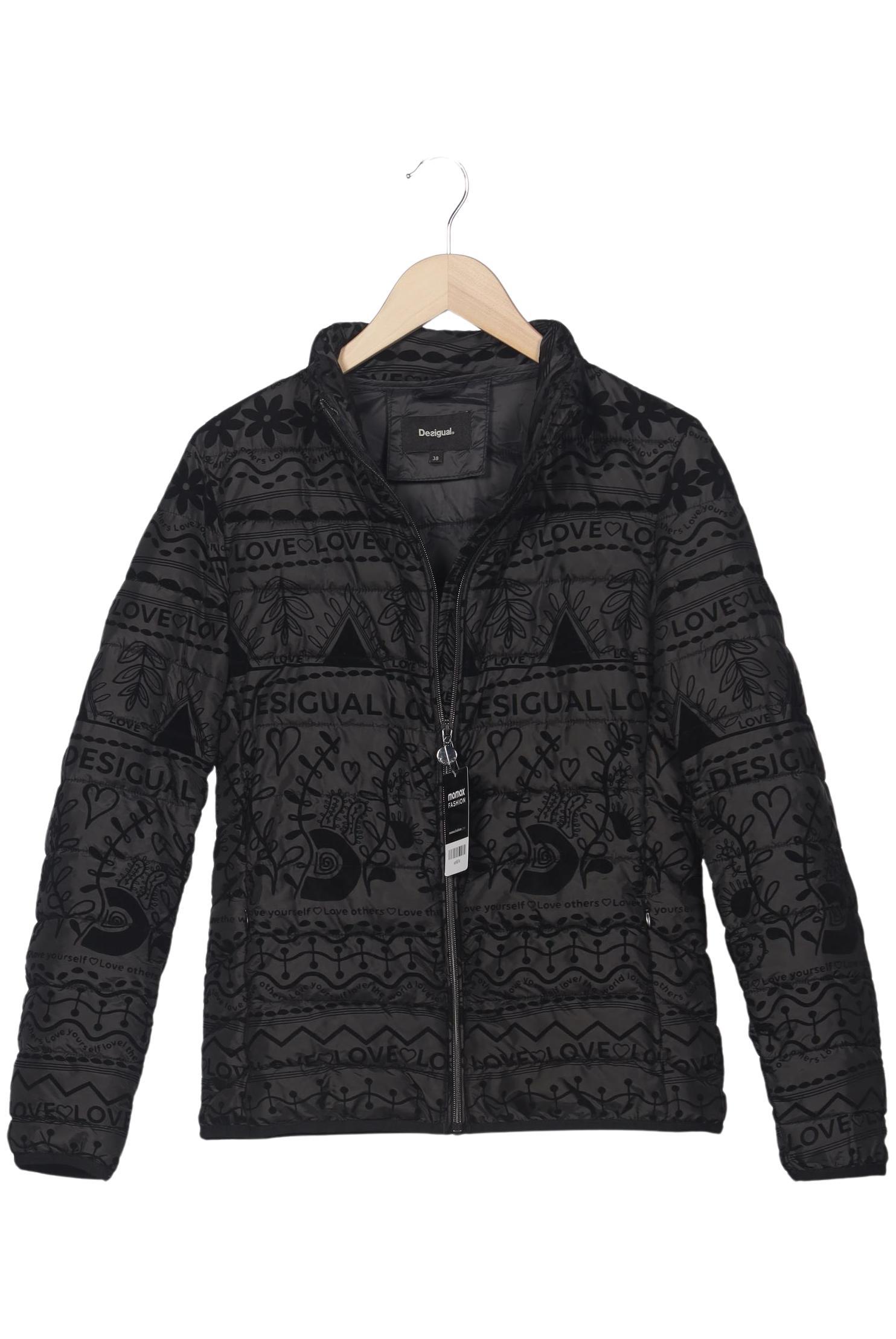 

Desigual Damen Jacke, schwarz, Gr. 38