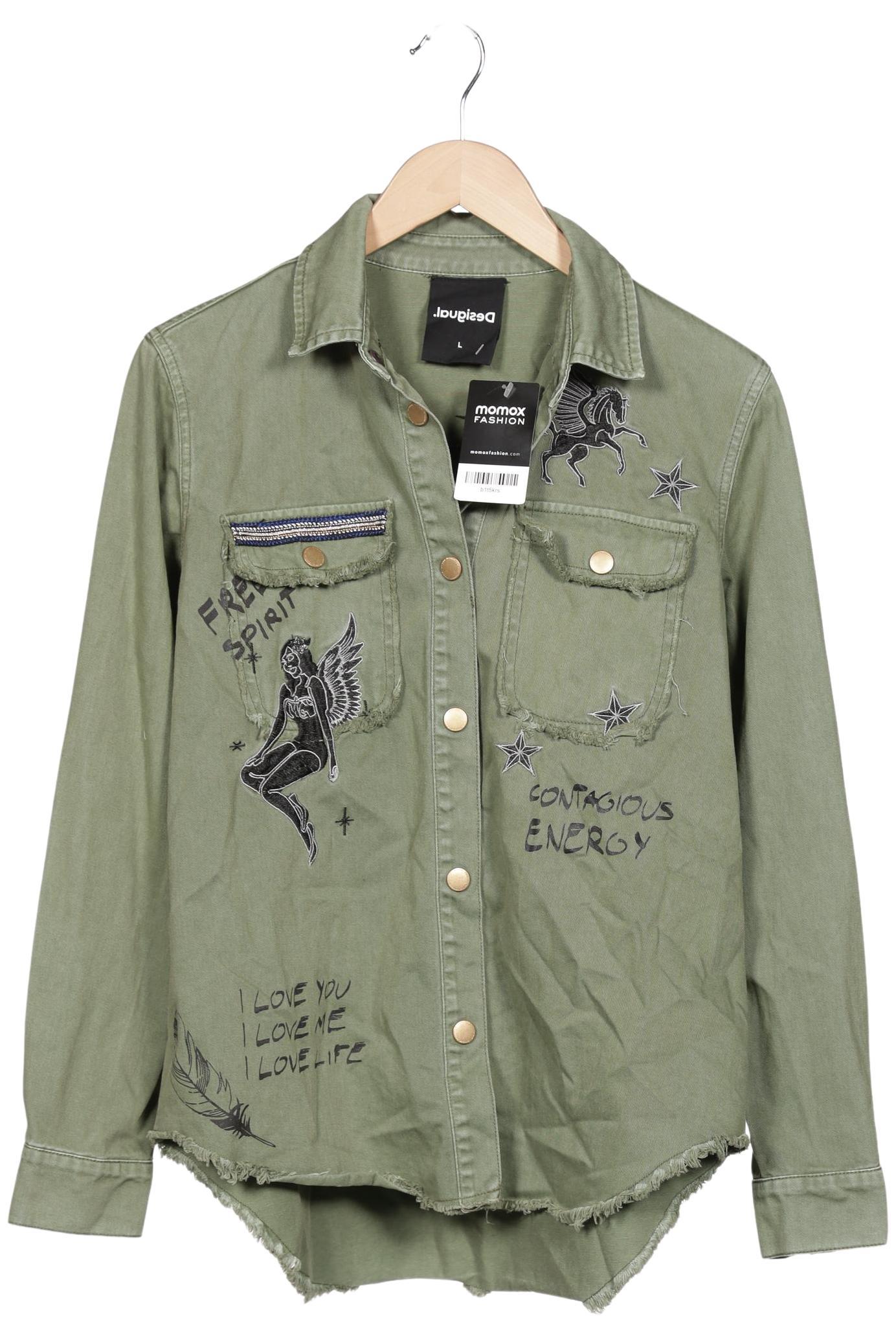 

Desigual Damen Jacke, grün, Gr. 42