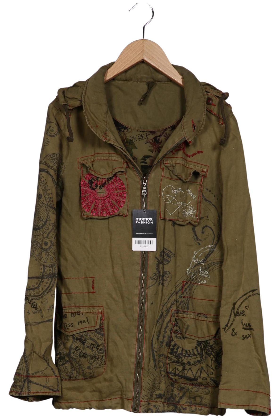 

Desigual Damen Jacke, grün, Gr. 36