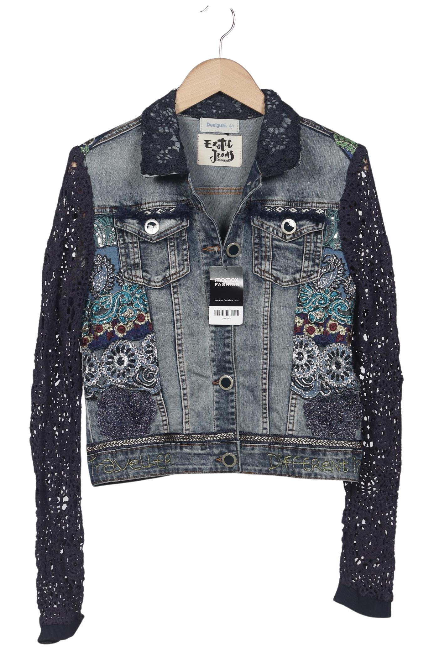 

Desigual Damen Jacke, blau, Gr. 42