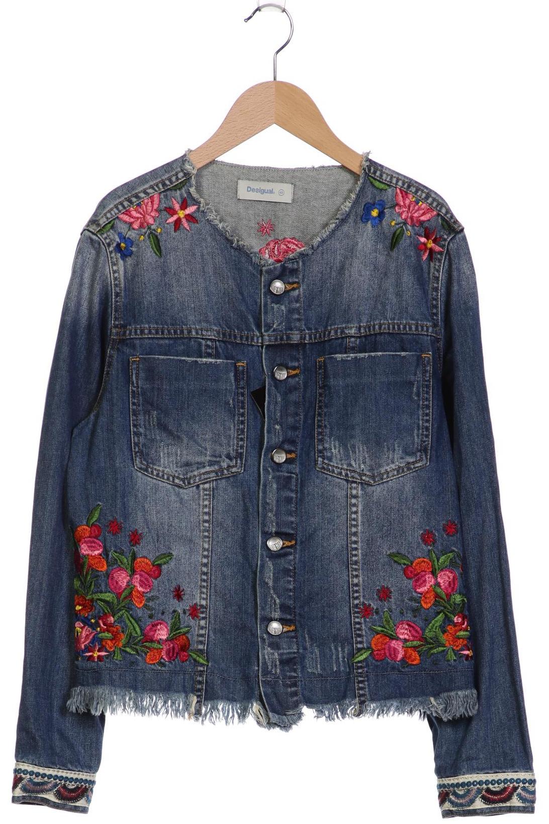 

Desigual Damen Jacke, blau, Gr. 46