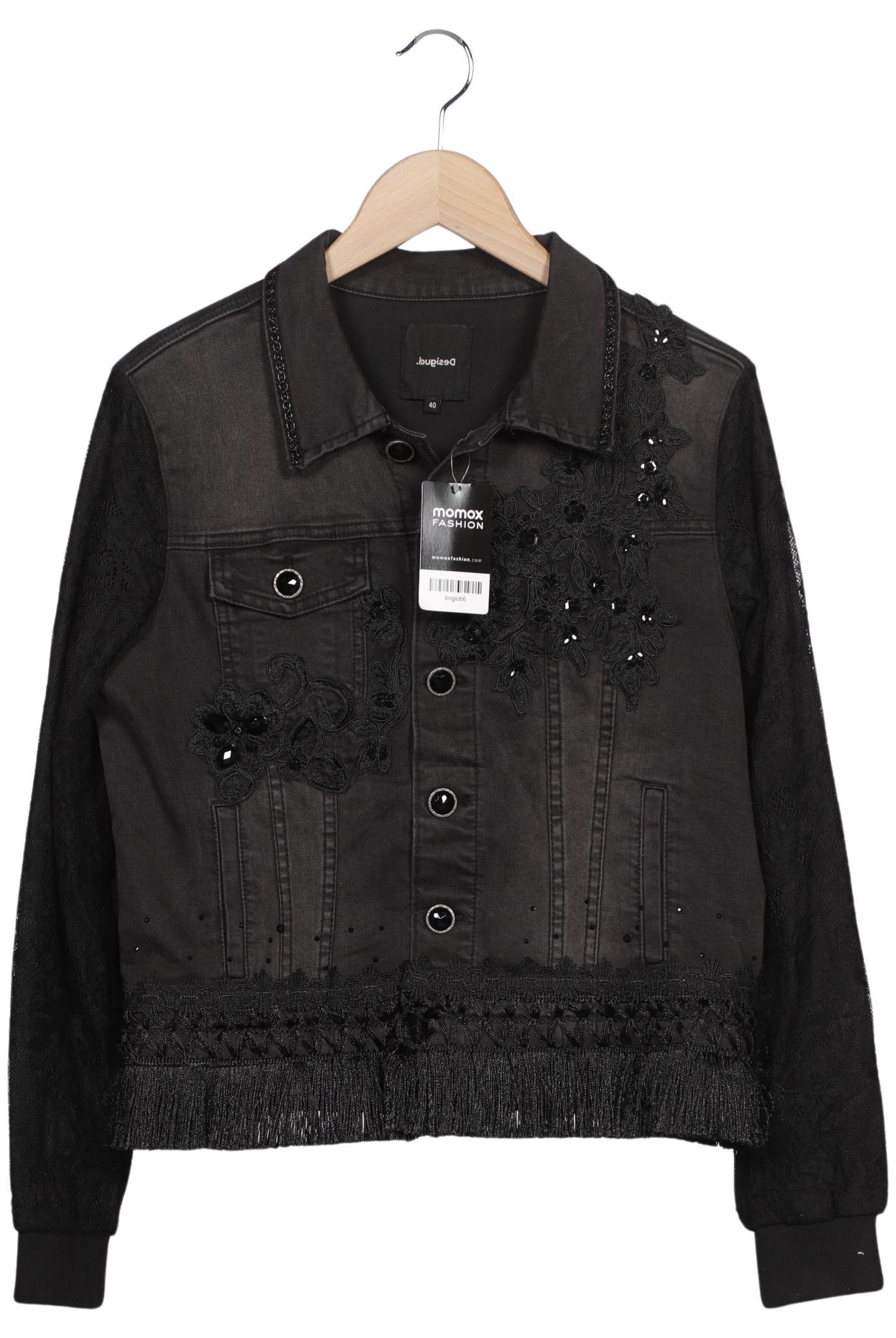 

Desigual Damen Jacke, schwarz, Gr. 40