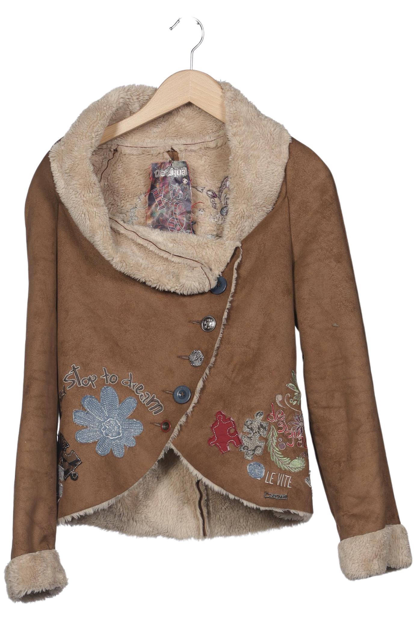 

Desigual Damen Jacke, braun, Gr. 40