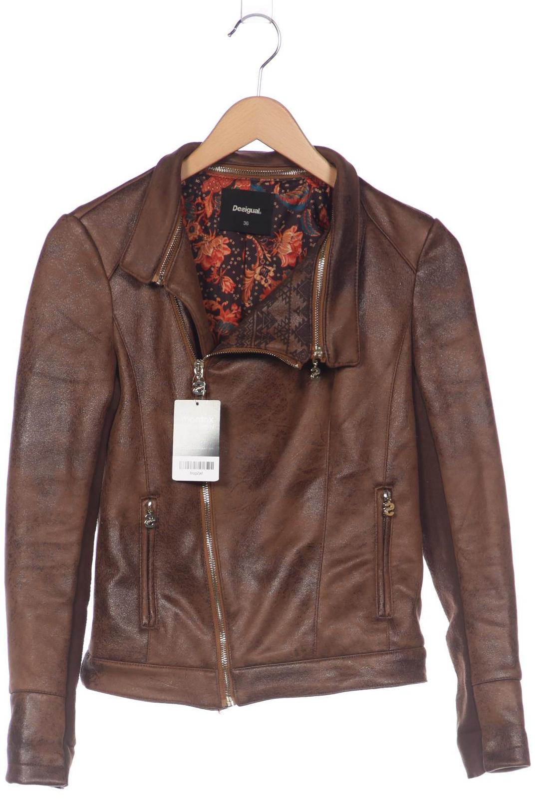 

Desigual Damen Jacke, braun, Gr. 36