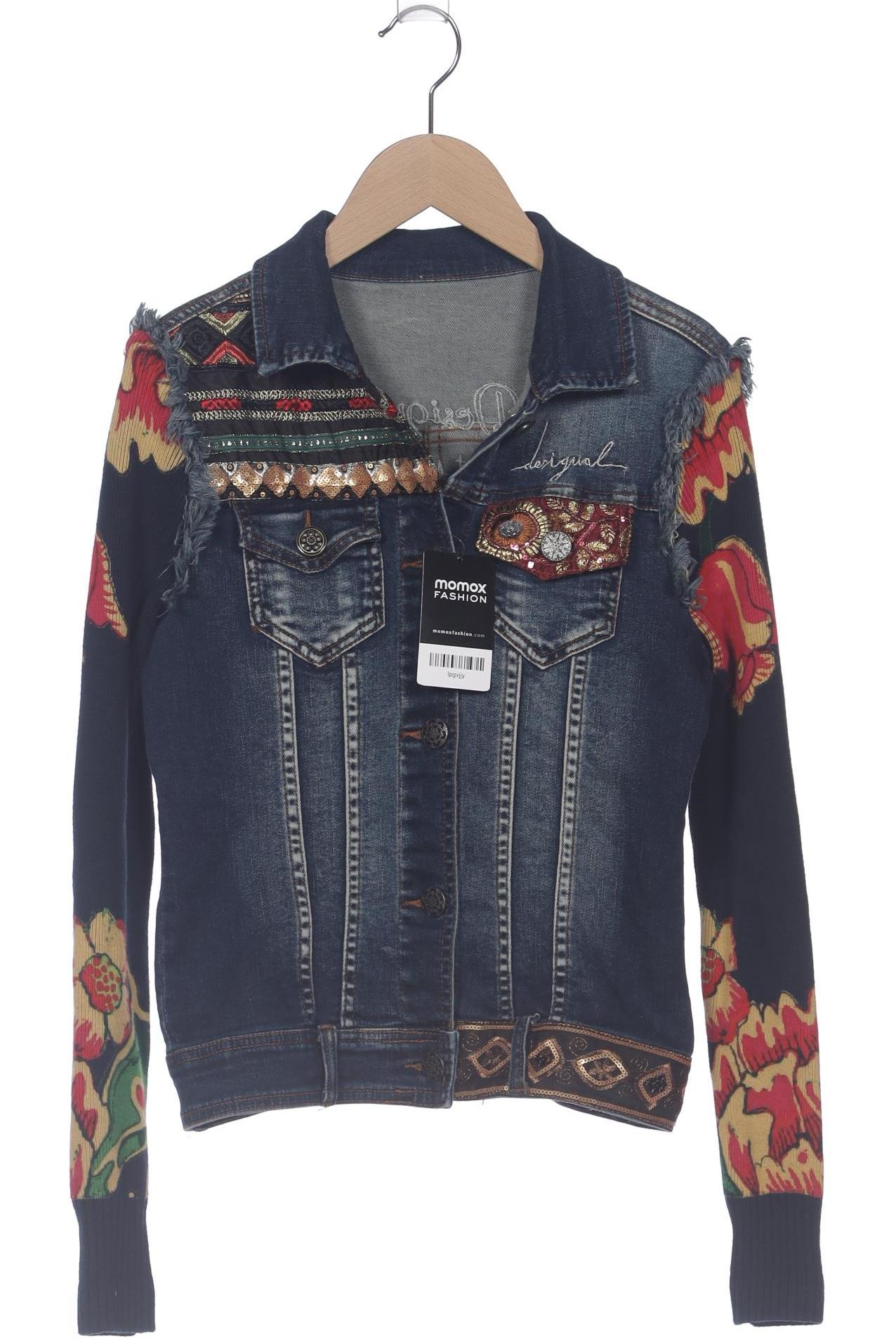 

Desigual Damen Jacke, blau, Gr. 34