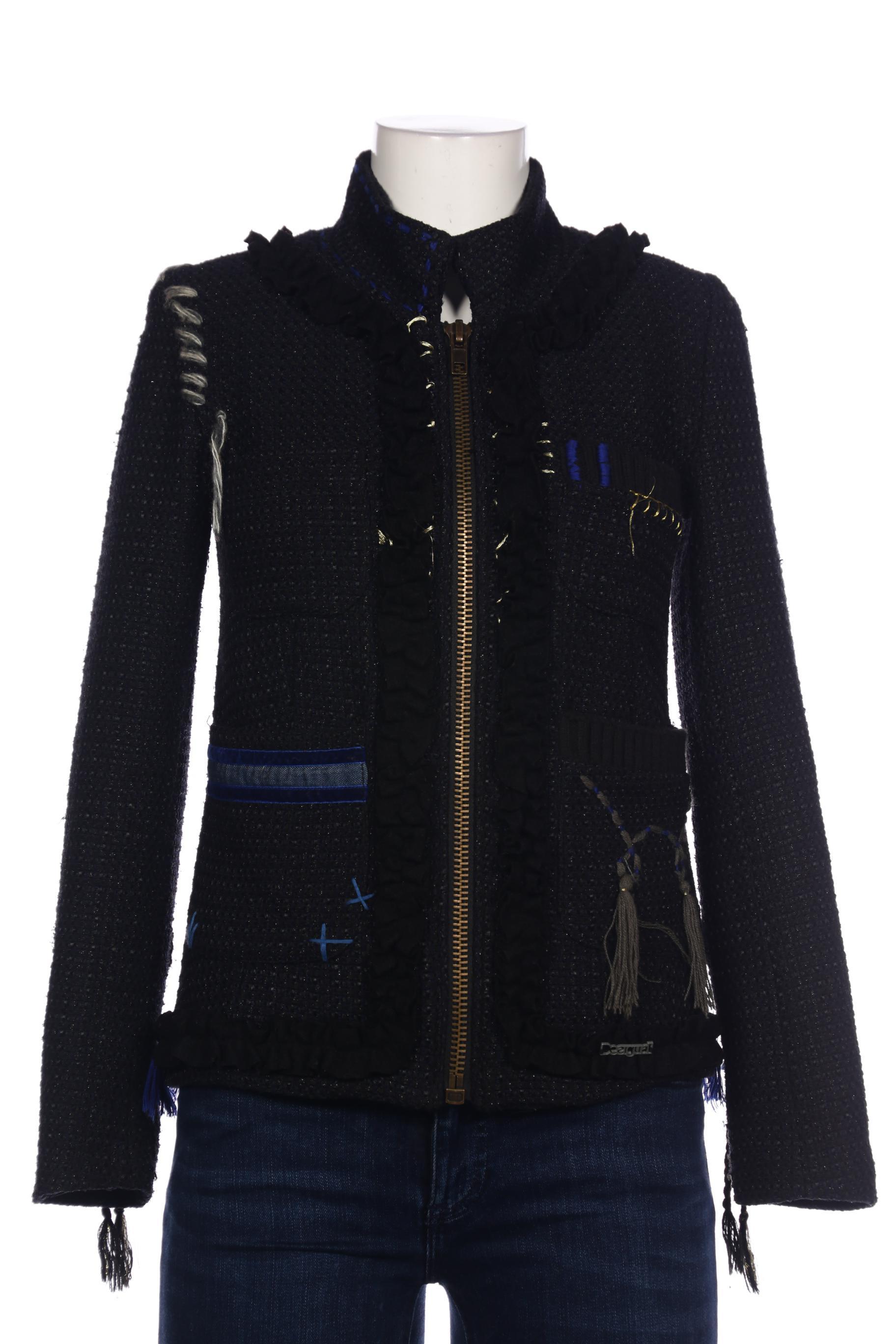 

Desigual Damen Jacke, marineblau, Gr. 38