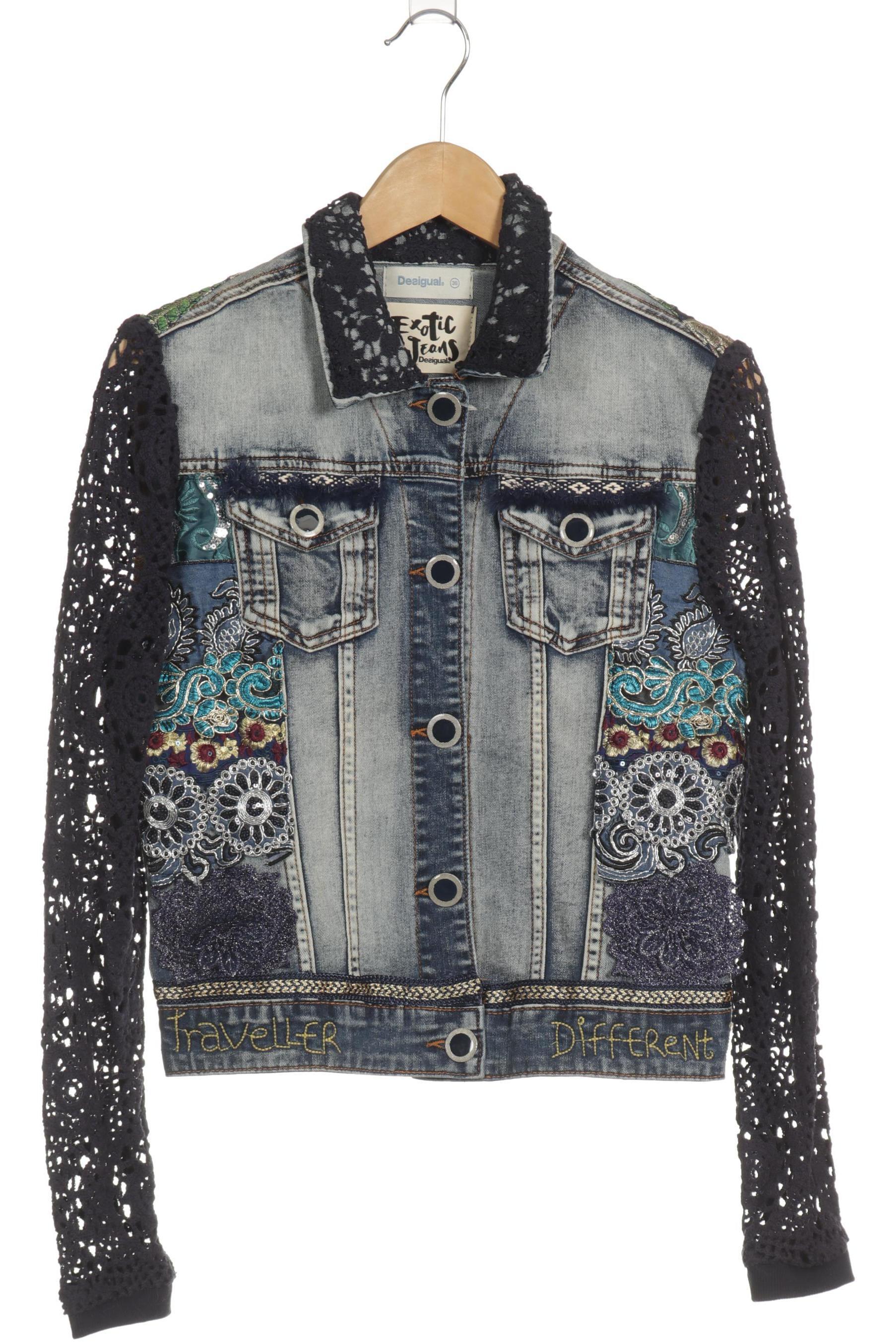 

Desigual Damen Jacke, blau, Gr. 36