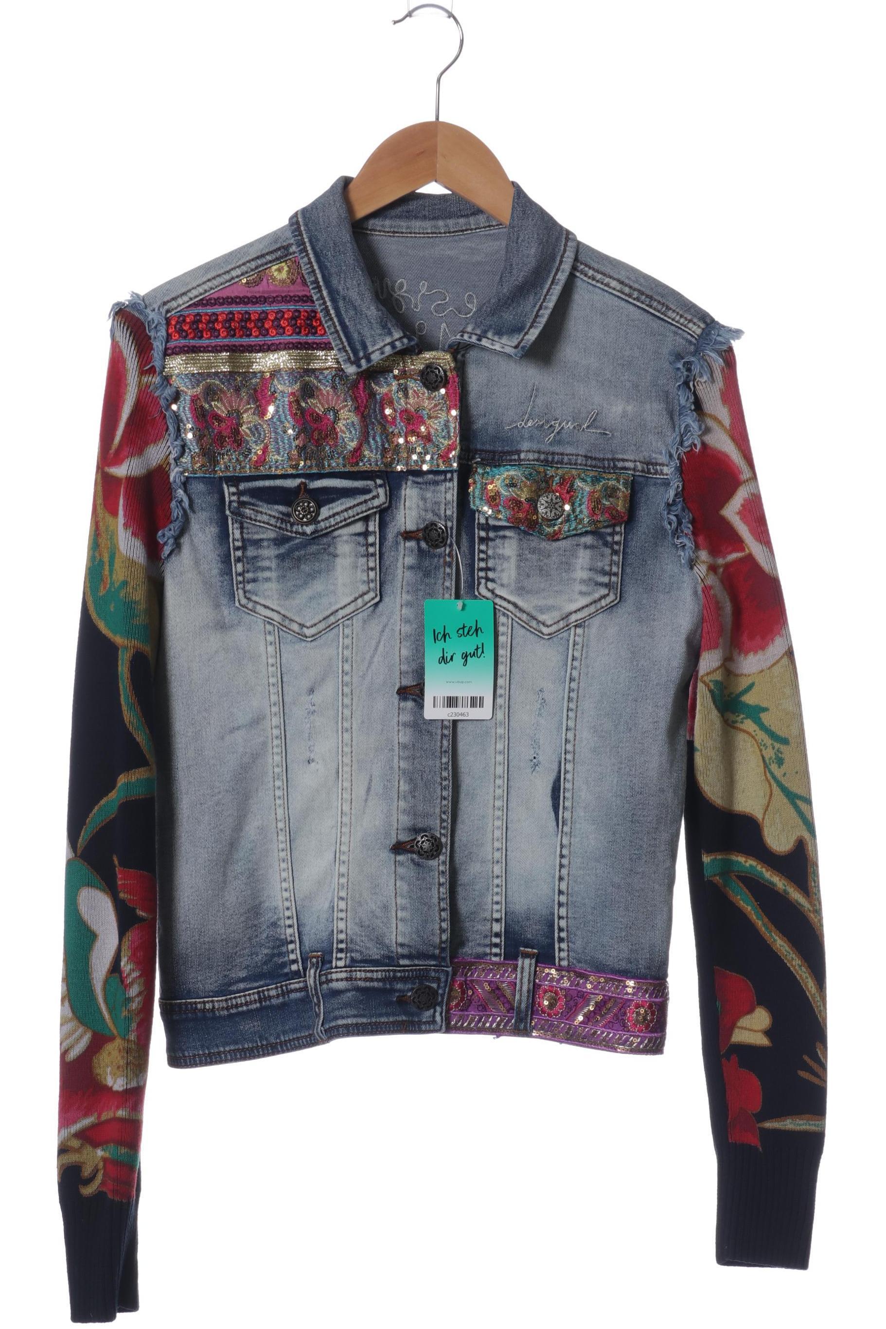 

Desigual Damen Jacke, blau, Gr. 40