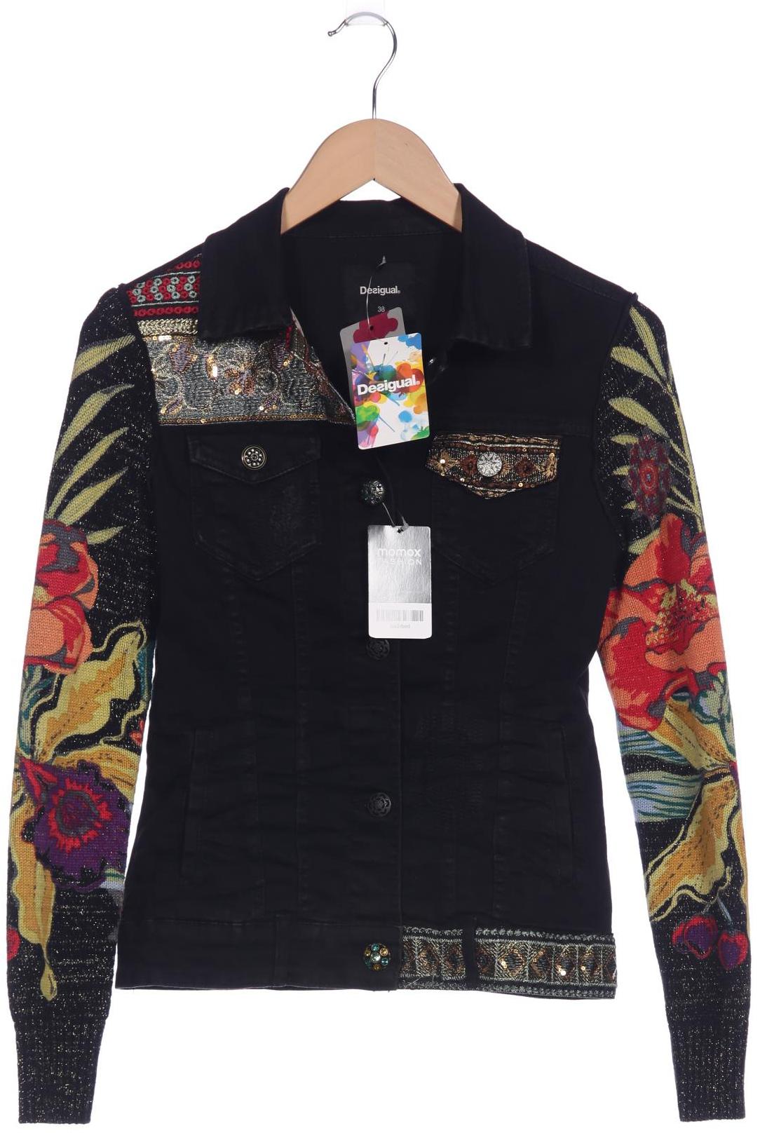 

Desigual Damen Jacke, schwarz, Gr. 38