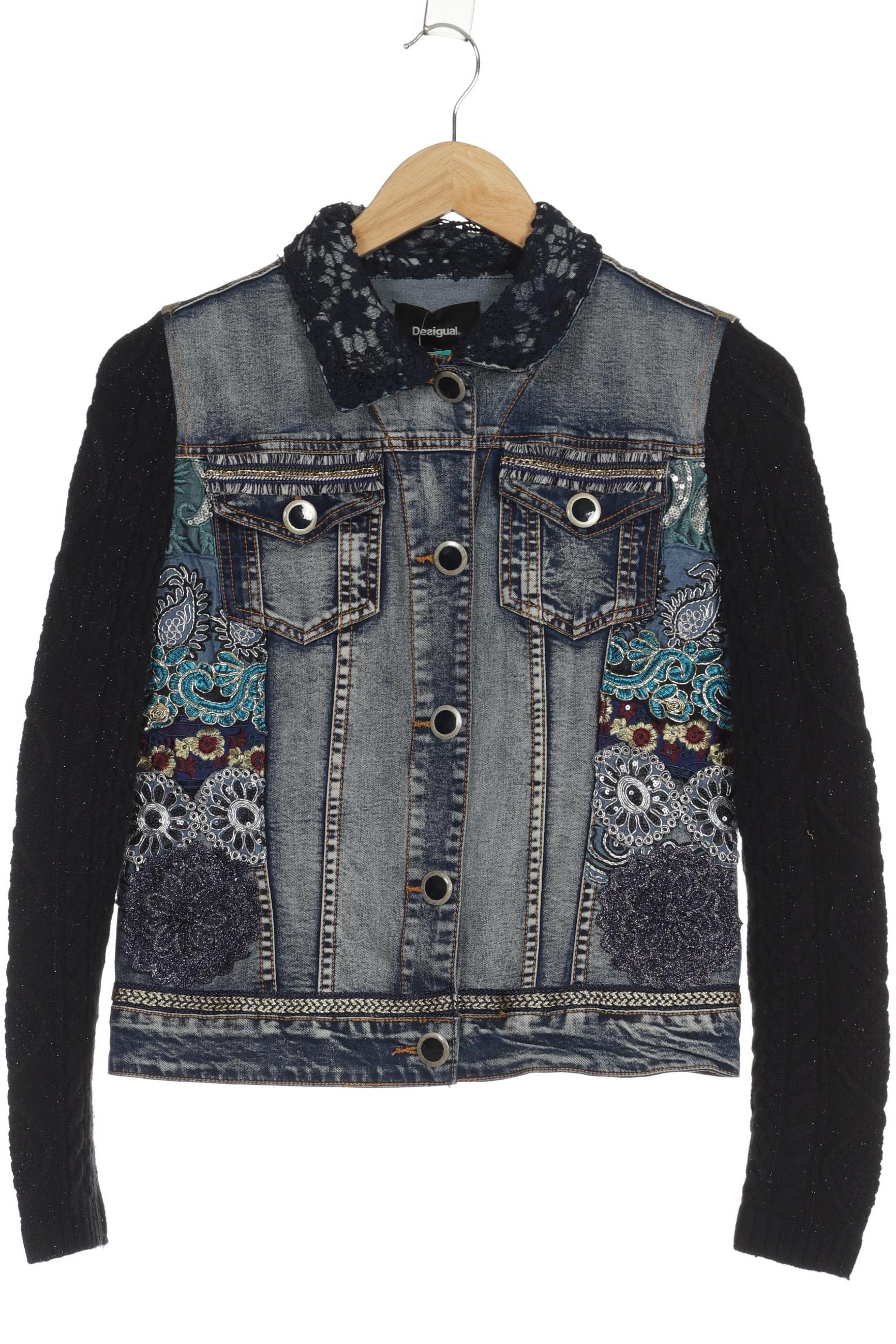 

Desigual Damen Jacke, blau, Gr. 36