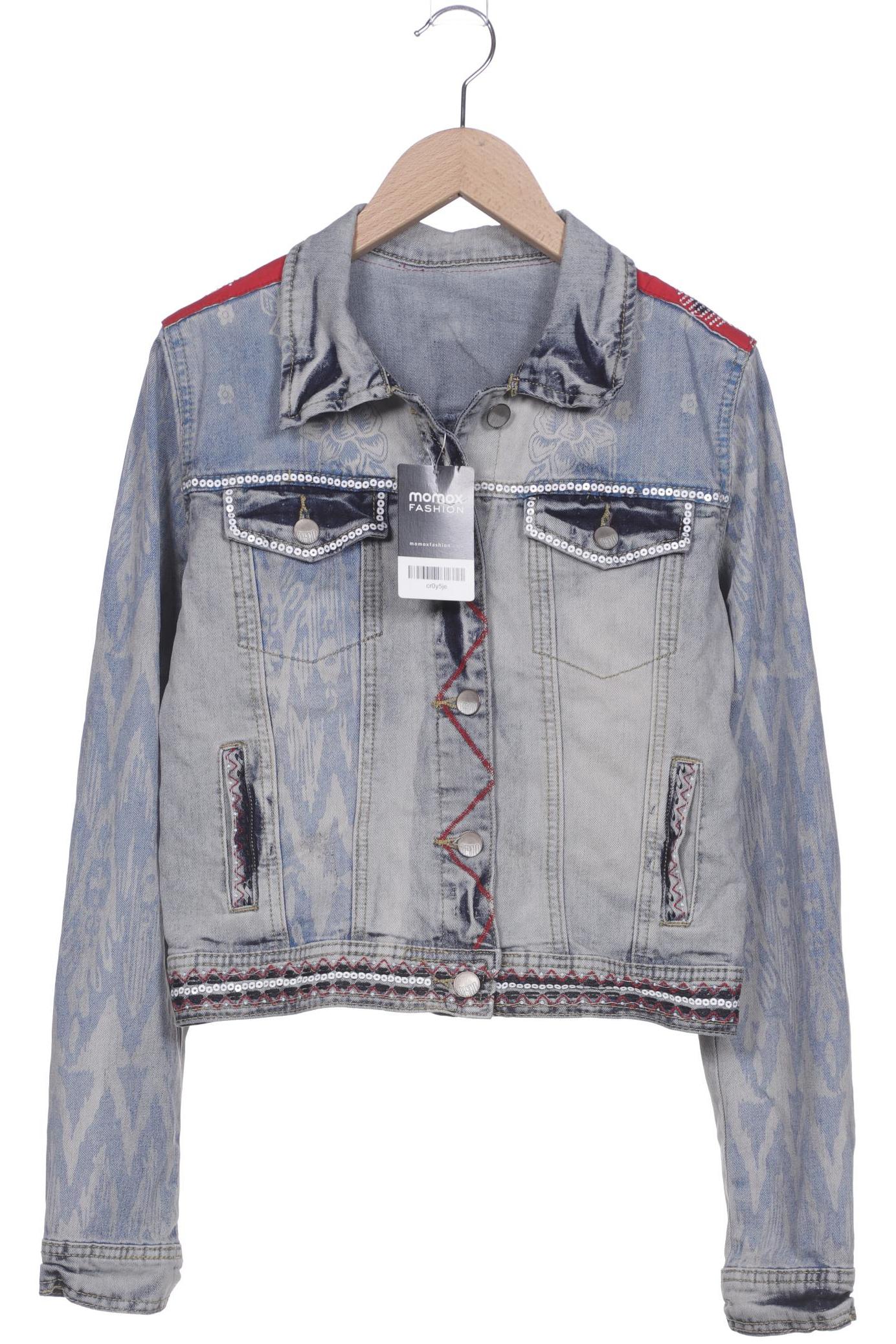 

Desigual Damen Jacke, blau, Gr. 38