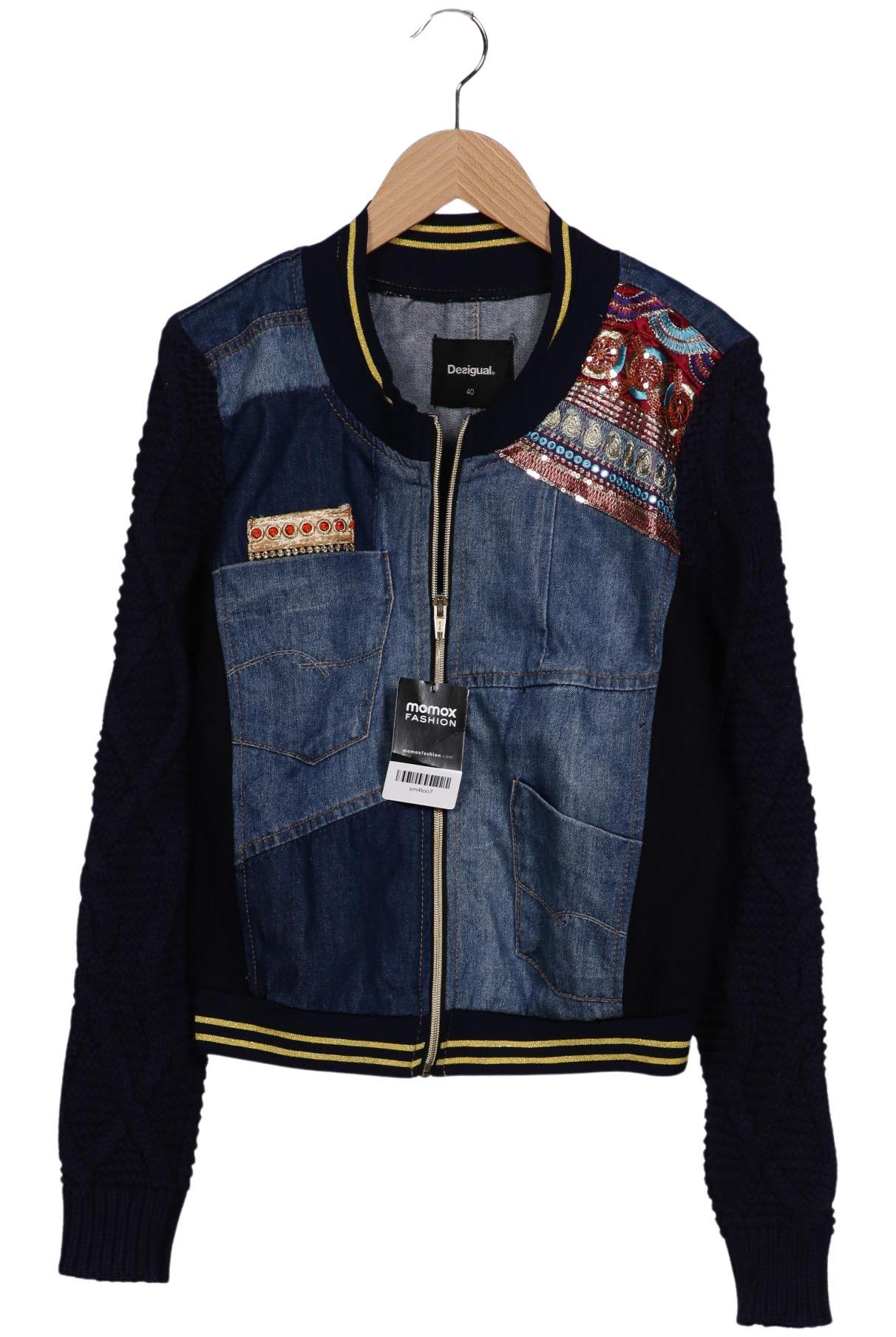

Desigual Damen Jacke, marineblau, Gr. 40