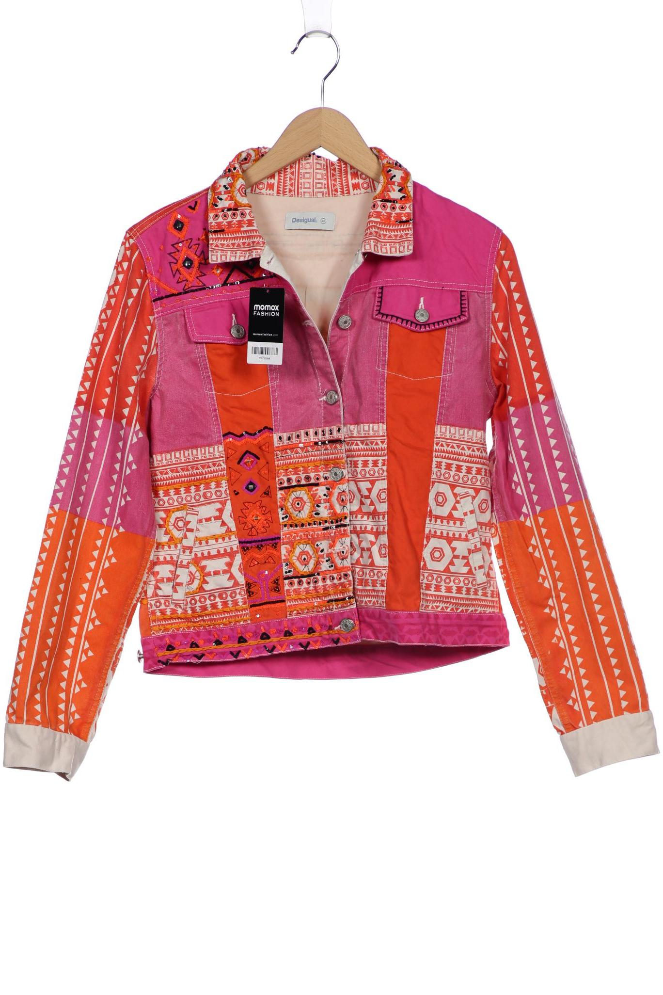 

Desigual Damen Jacke, orange, Gr. 42