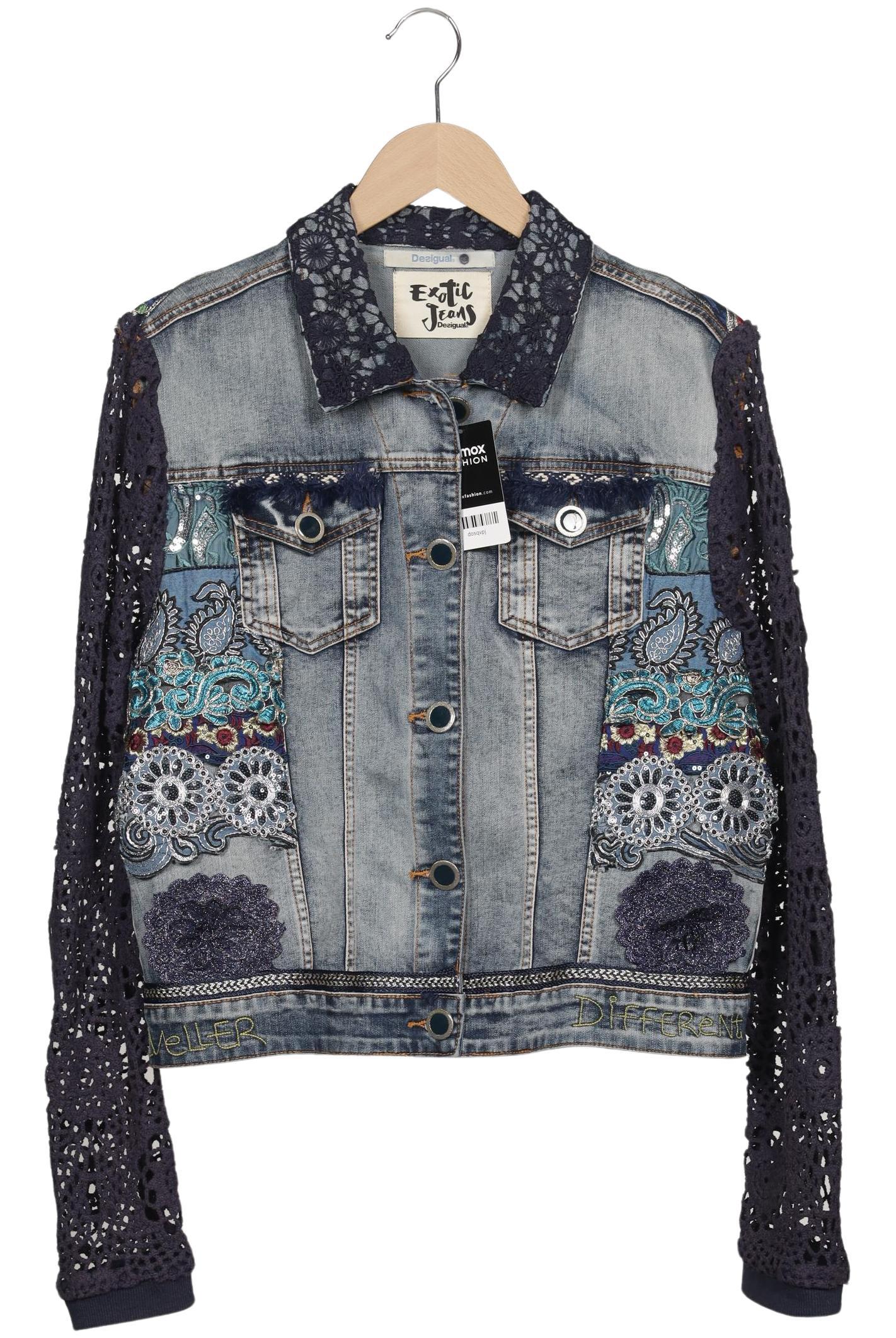 

Desigual Damen Jacke, blau, Gr. 46