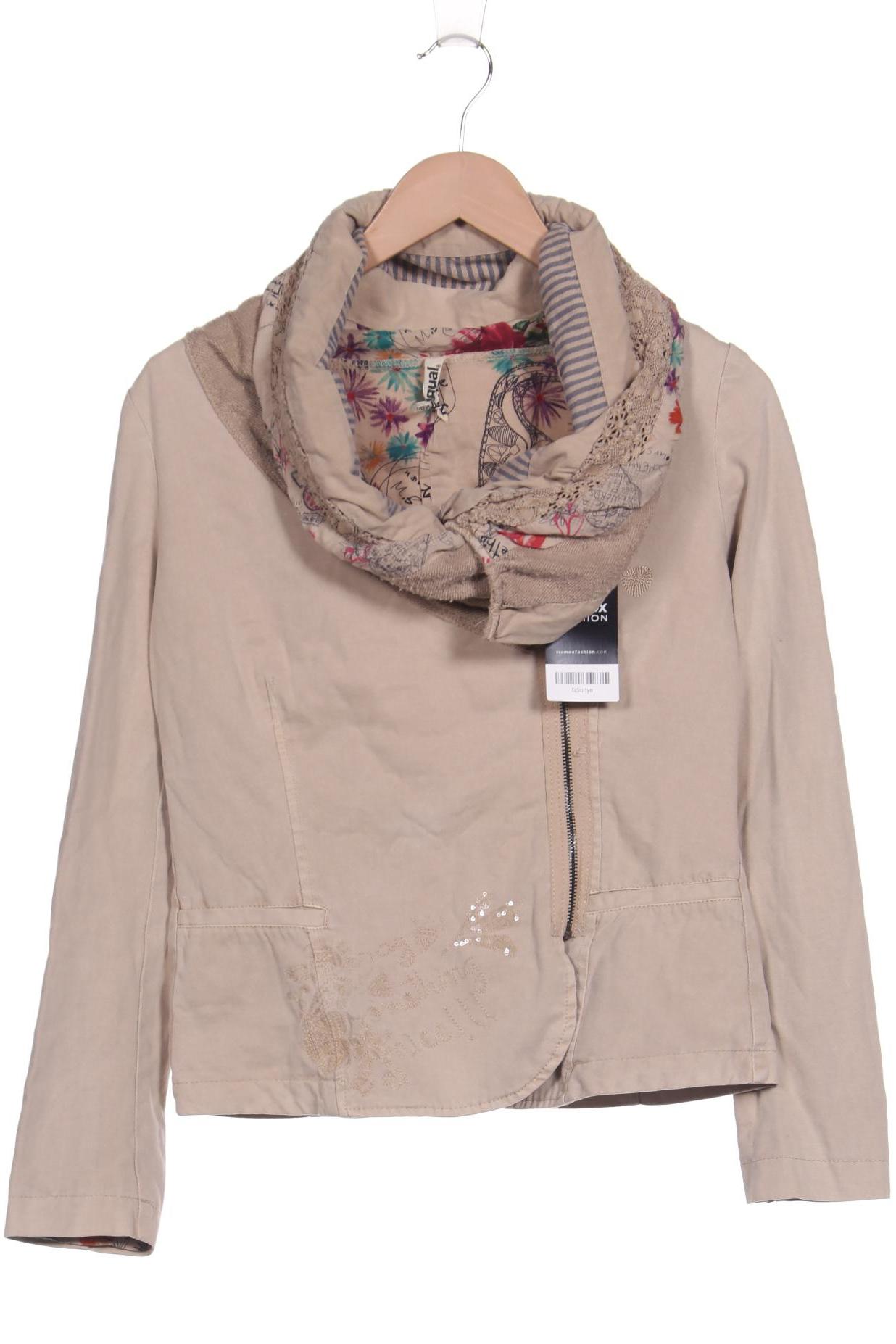 

Desigual Damen Jacke, beige, Gr. 36