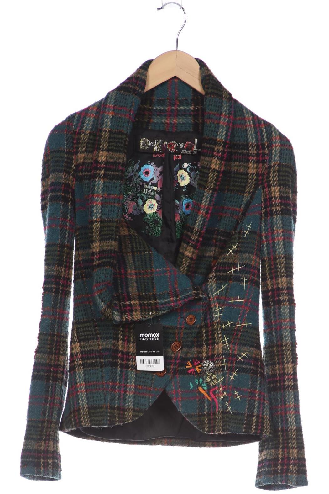 

Desigual Damen Jacke, türkis, Gr. 38