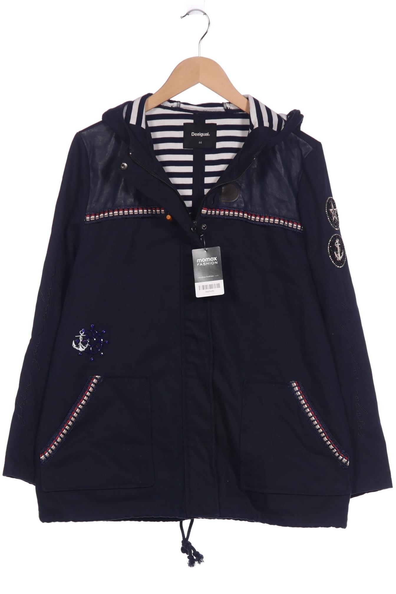 

Desigual Damen Jacke, marineblau, Gr. 44