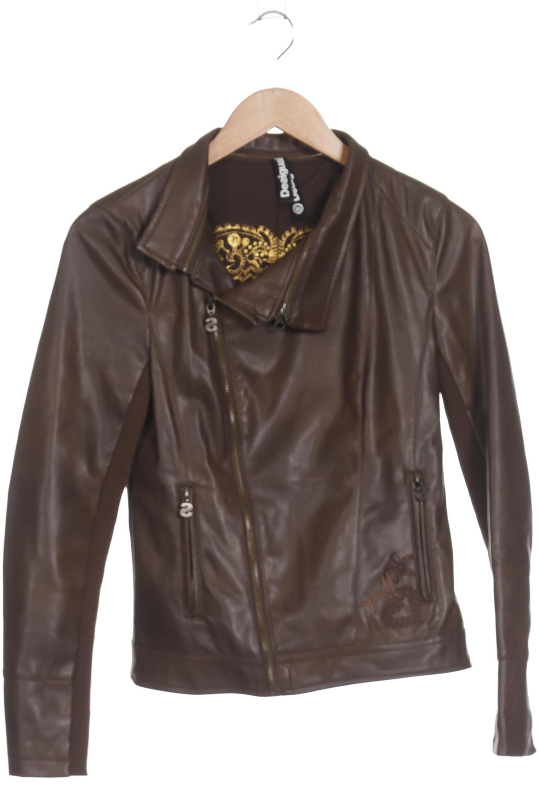 

Desigual Damen Jacke, braun, Gr. 36