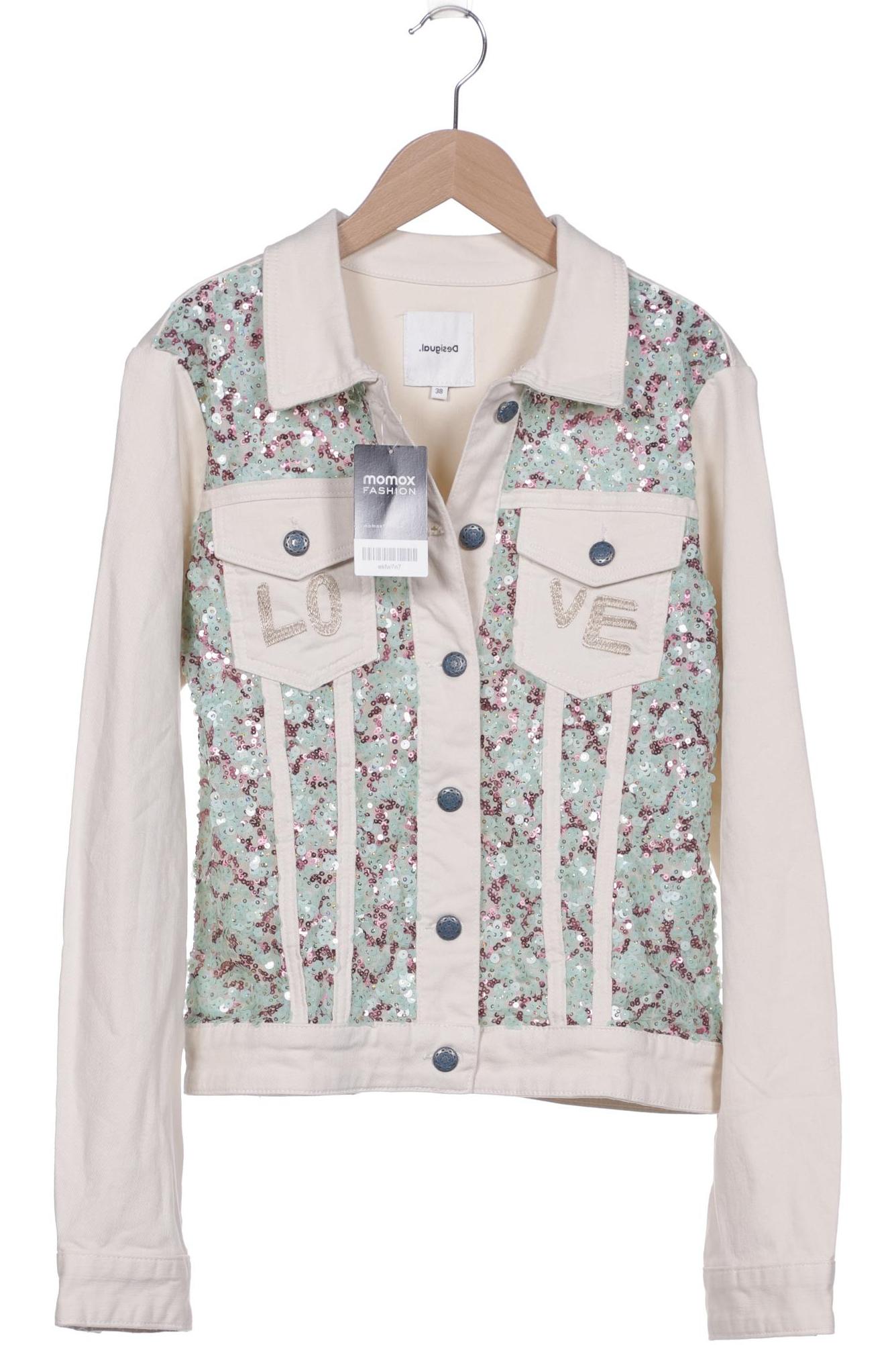 

Desigual Damen Jacke, cremeweiß