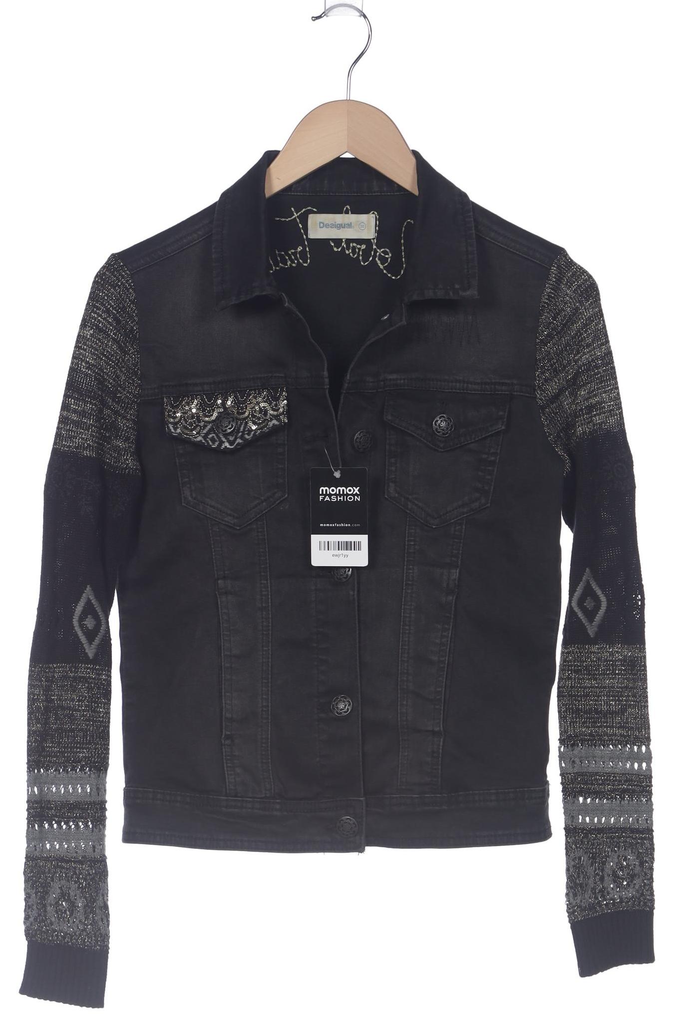 

Desigual Damen Jacke, schwarz, Gr. 36