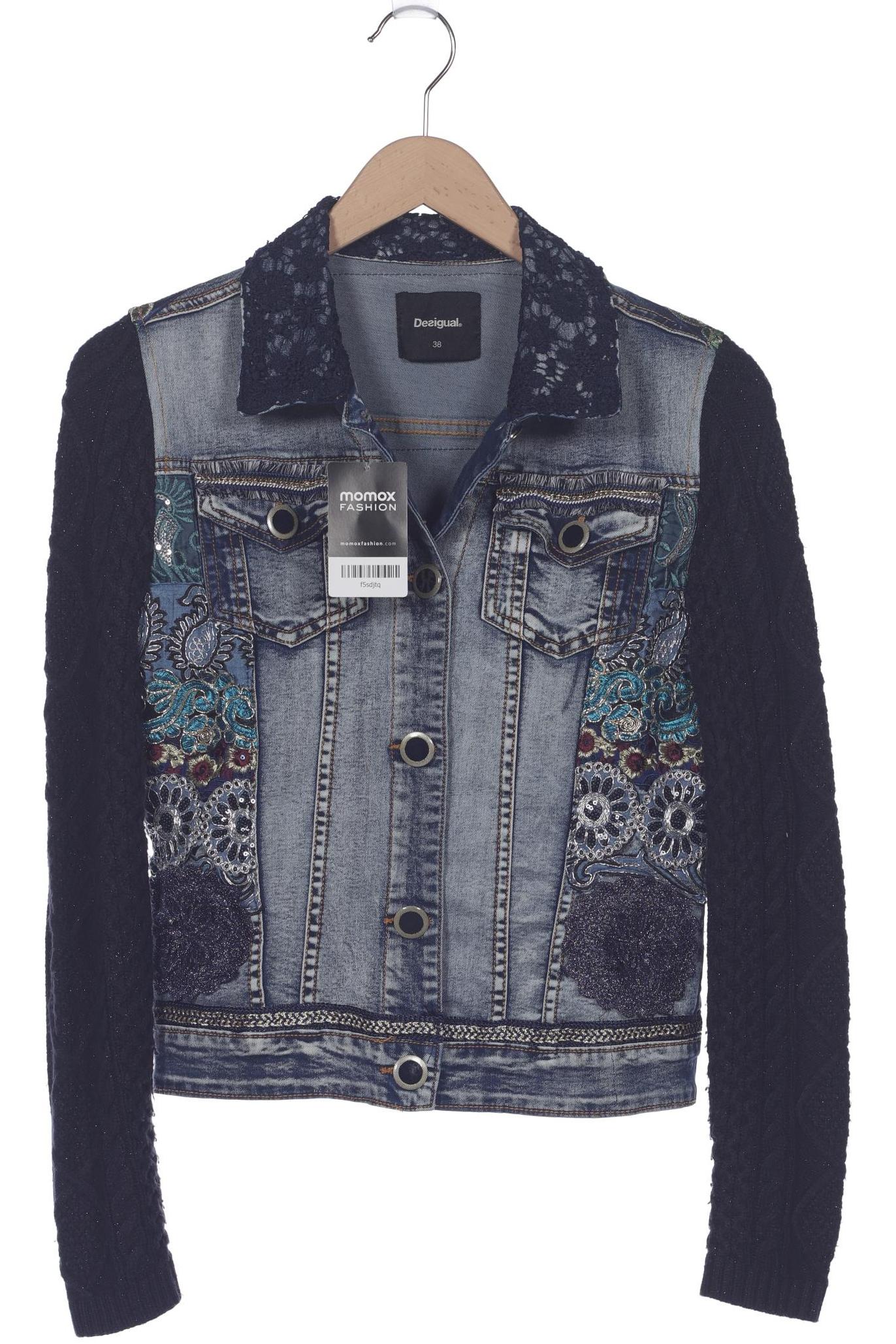 

Desigual Damen Jacke, marineblau
