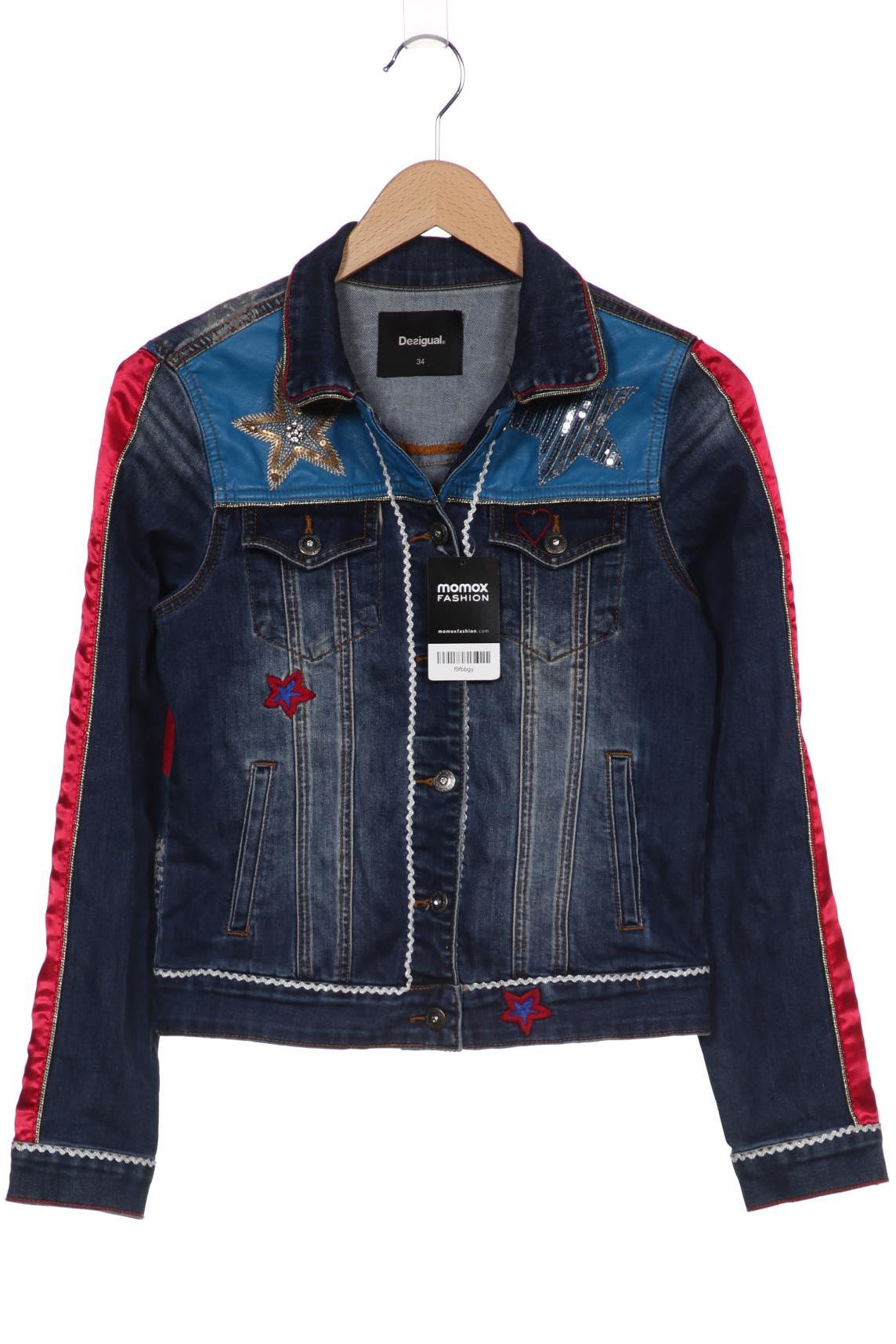 

Desigual Damen Jacke, marineblau