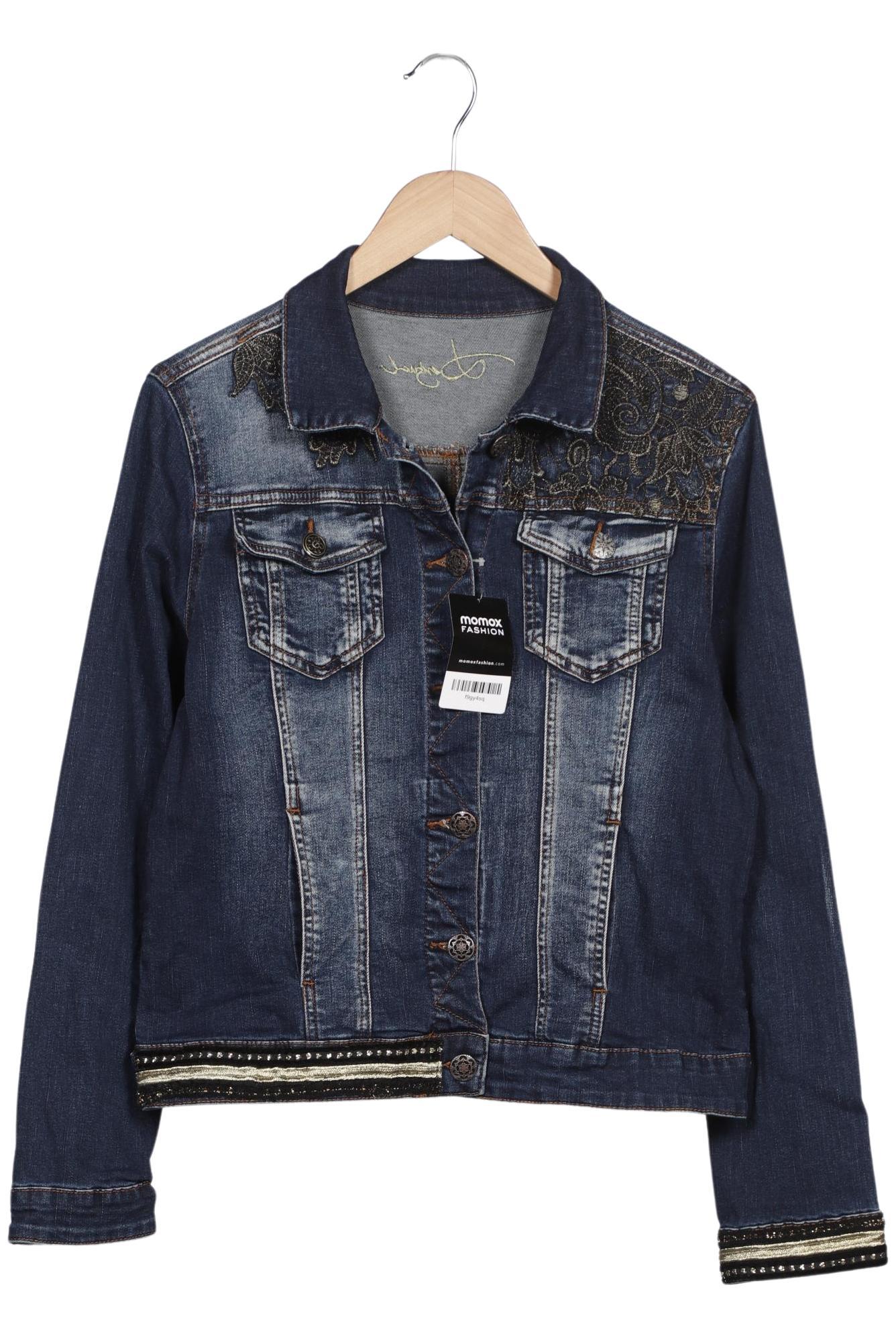 

Desigual Damen Jacke, marineblau, Gr. 42