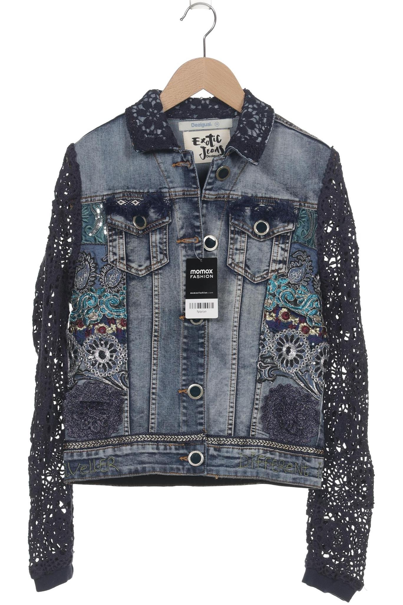 

Desigual Damen Jacke, blau, Gr. 36