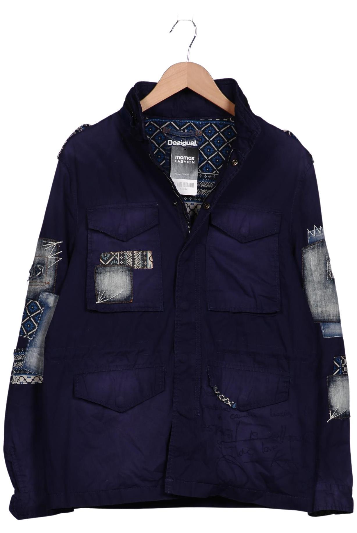 

Desigual Damen Jacke, marineblau, Gr. 38