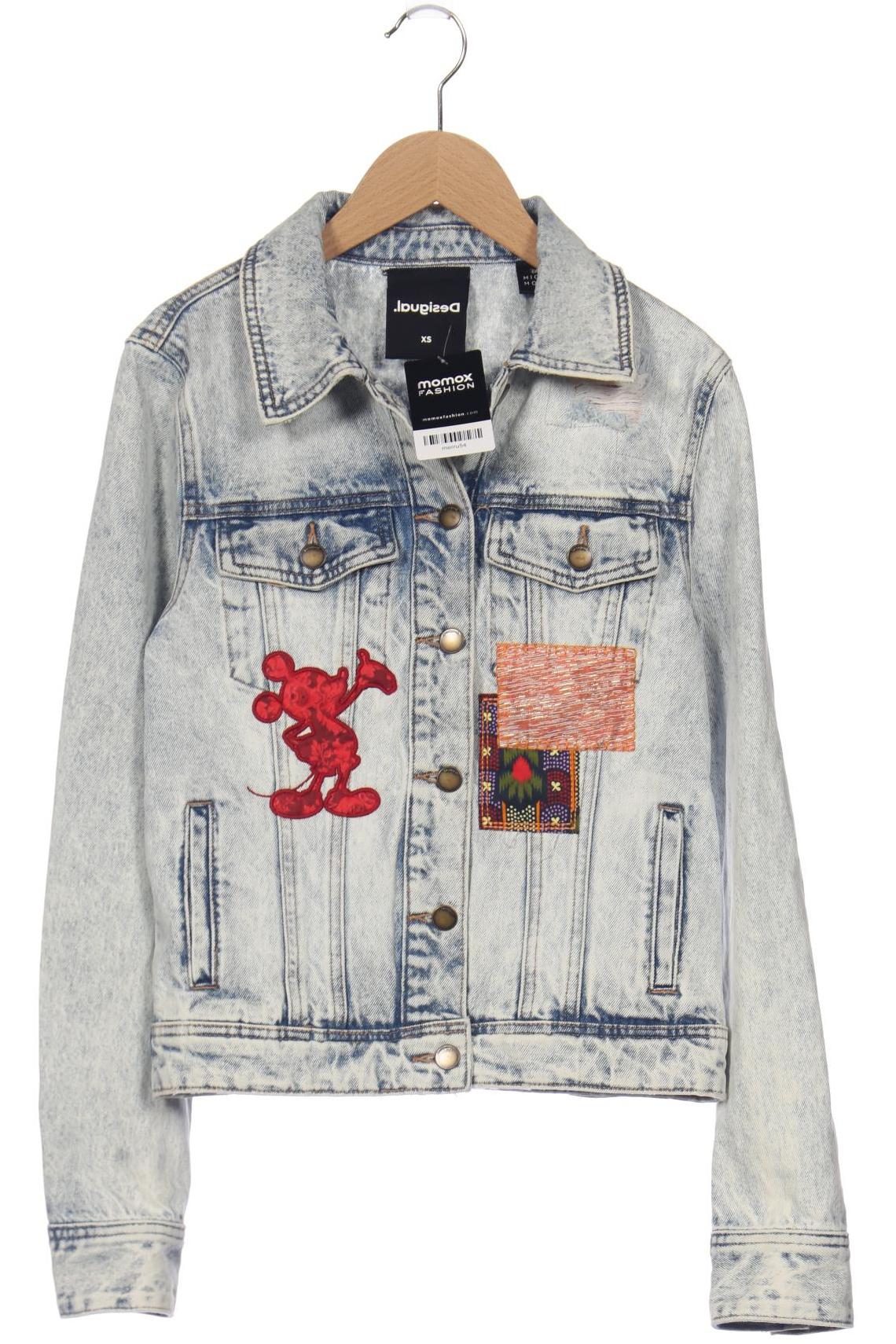 

Desigual Damen Jacke, blau, Gr. 34