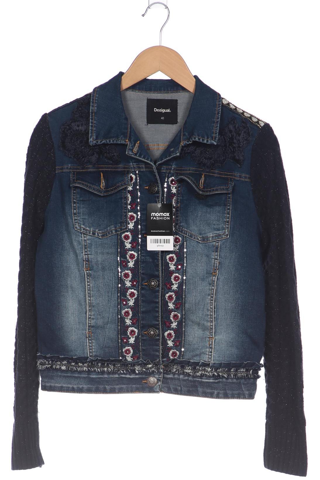 

Desigual Damen Jacke, marineblau, Gr. 40