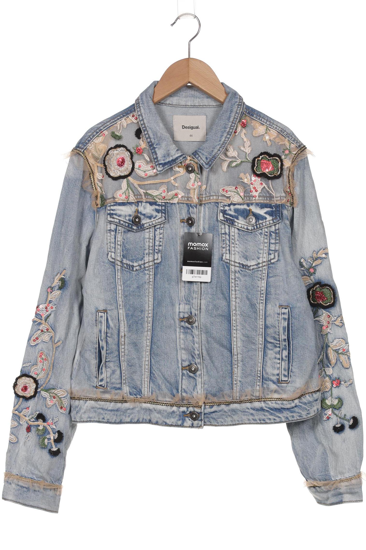 

Desigual Damen Jacke, blau, Gr. 44