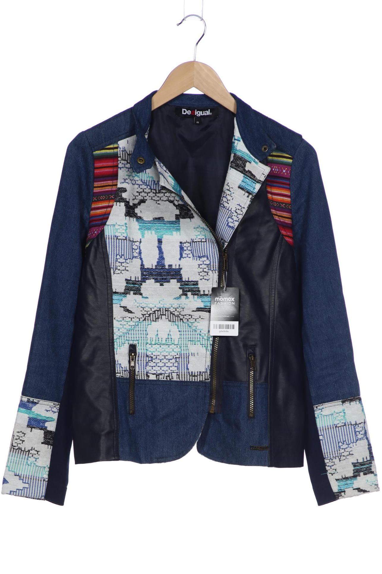 

Desigual Damen Jacke, marineblau, Gr. 44