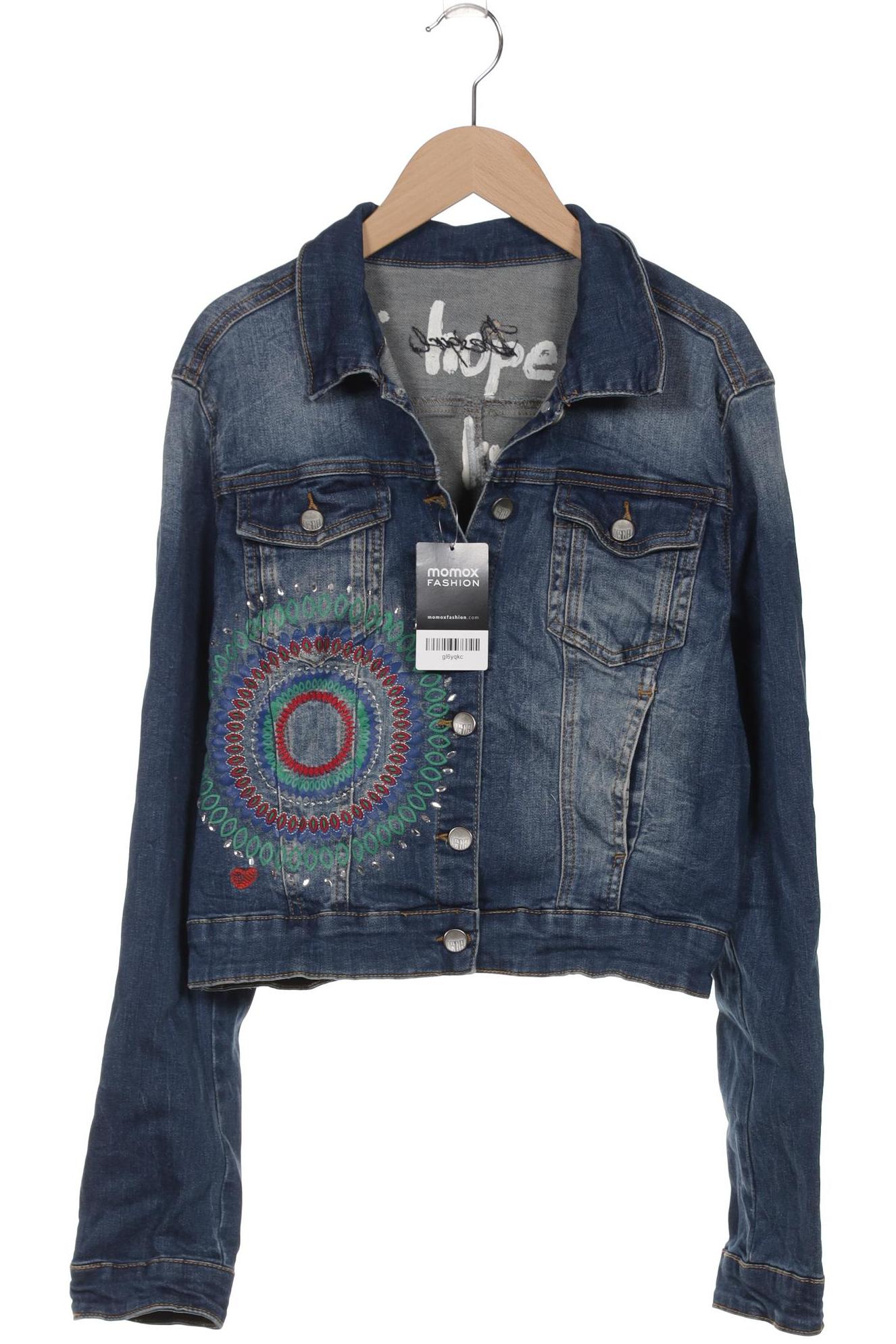 

Desigual Damen Jacke, blau, Gr. 40