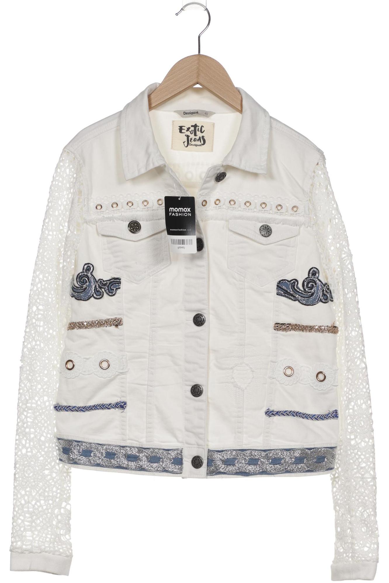 

Desigual Damen Jacke, weiß, Gr. 40