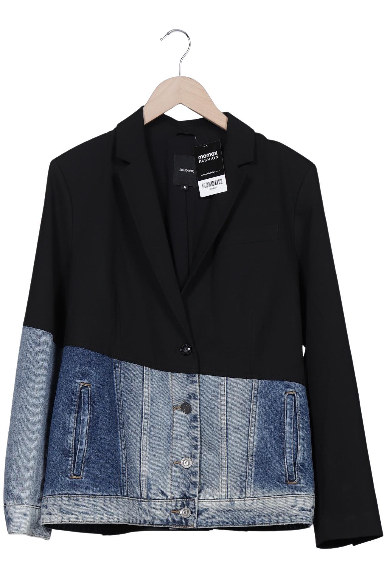 

Desigual Damen Jacke, schwarz, Gr. 46