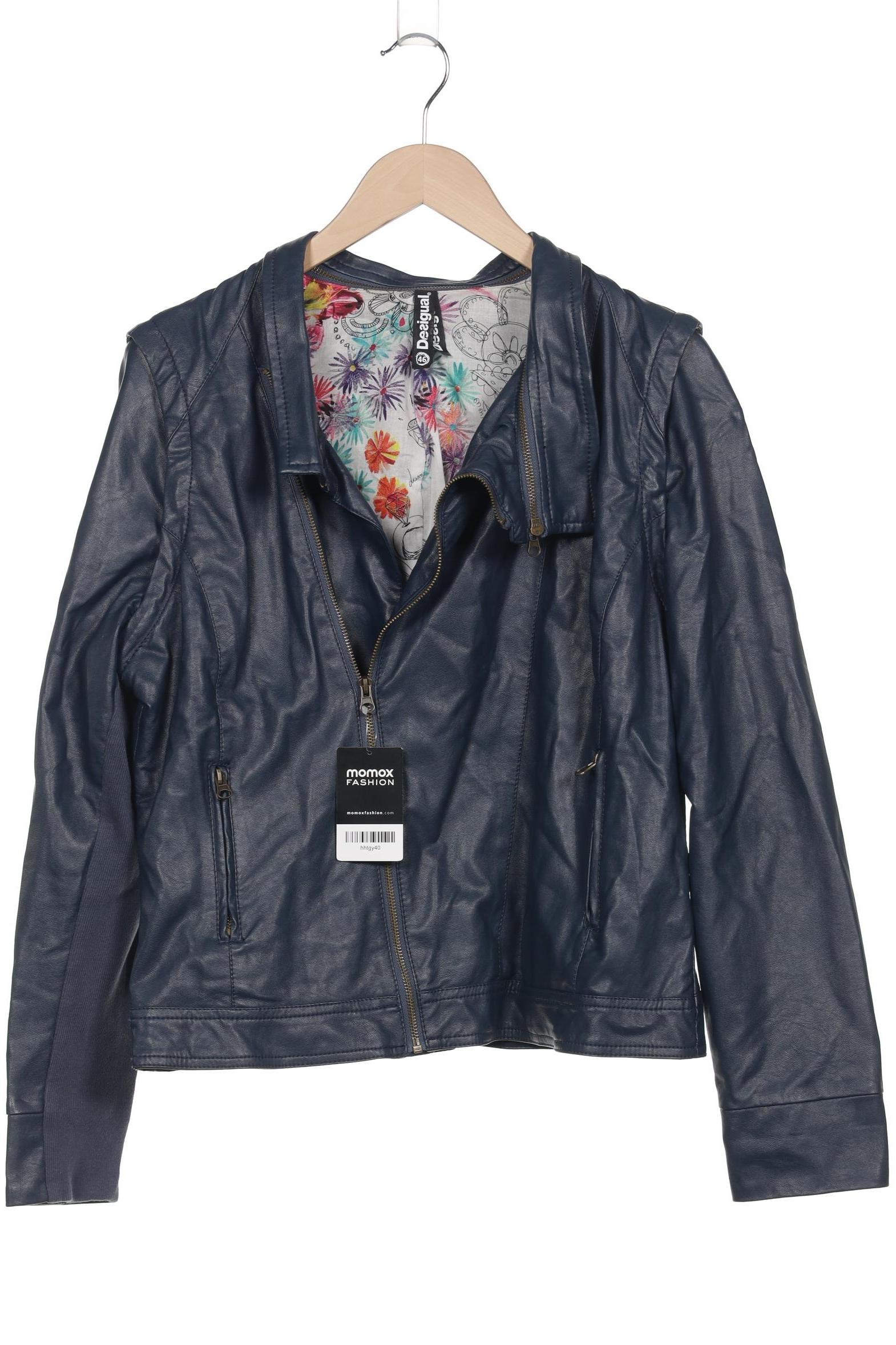 

Desigual Damen Jacke, marineblau, Gr. 46