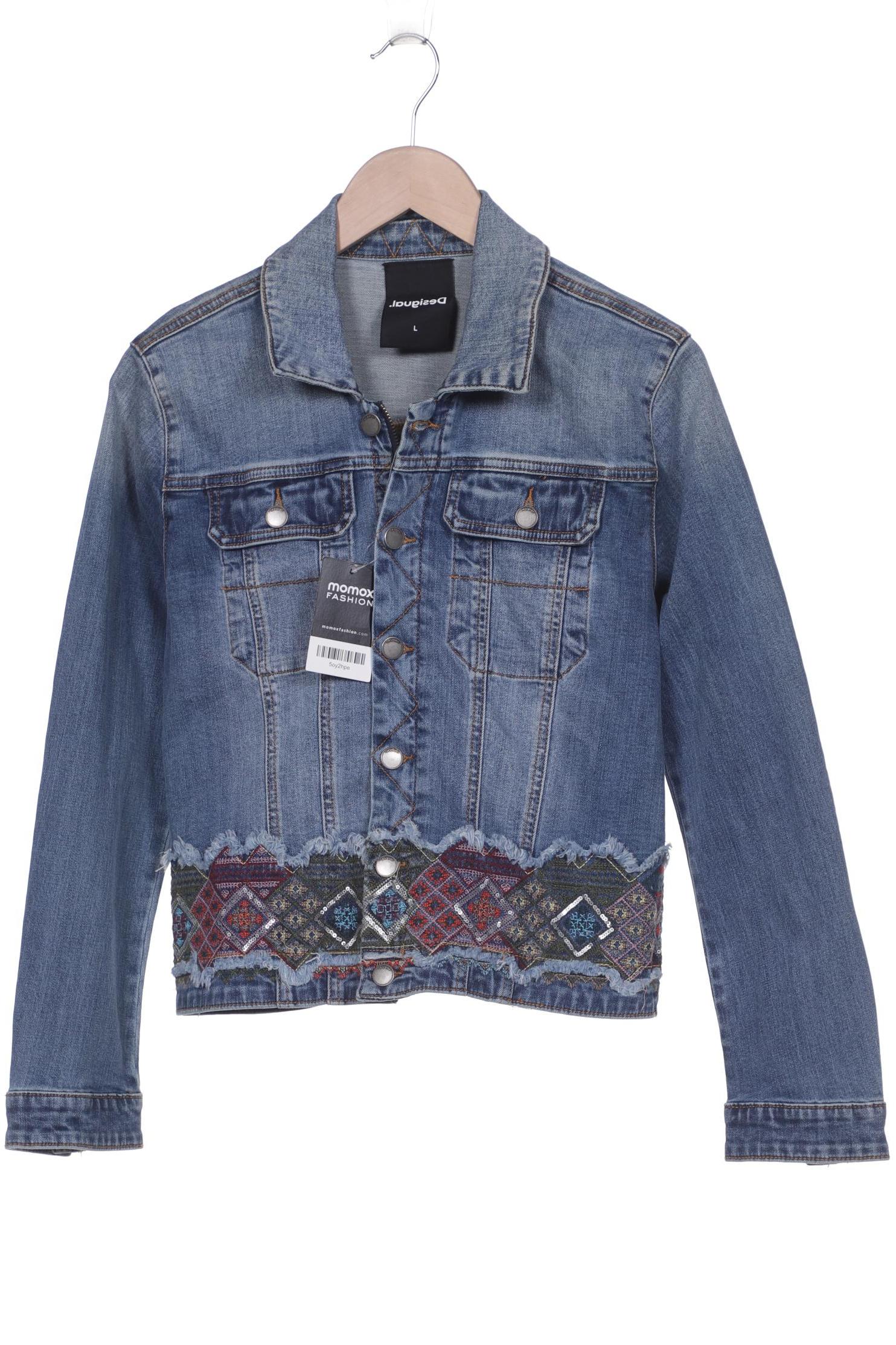 

Desigual Damen Jacke, blau, Gr. 42