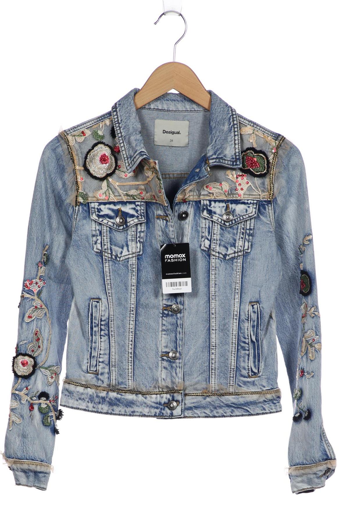 

Desigual Damen Jacke, blau