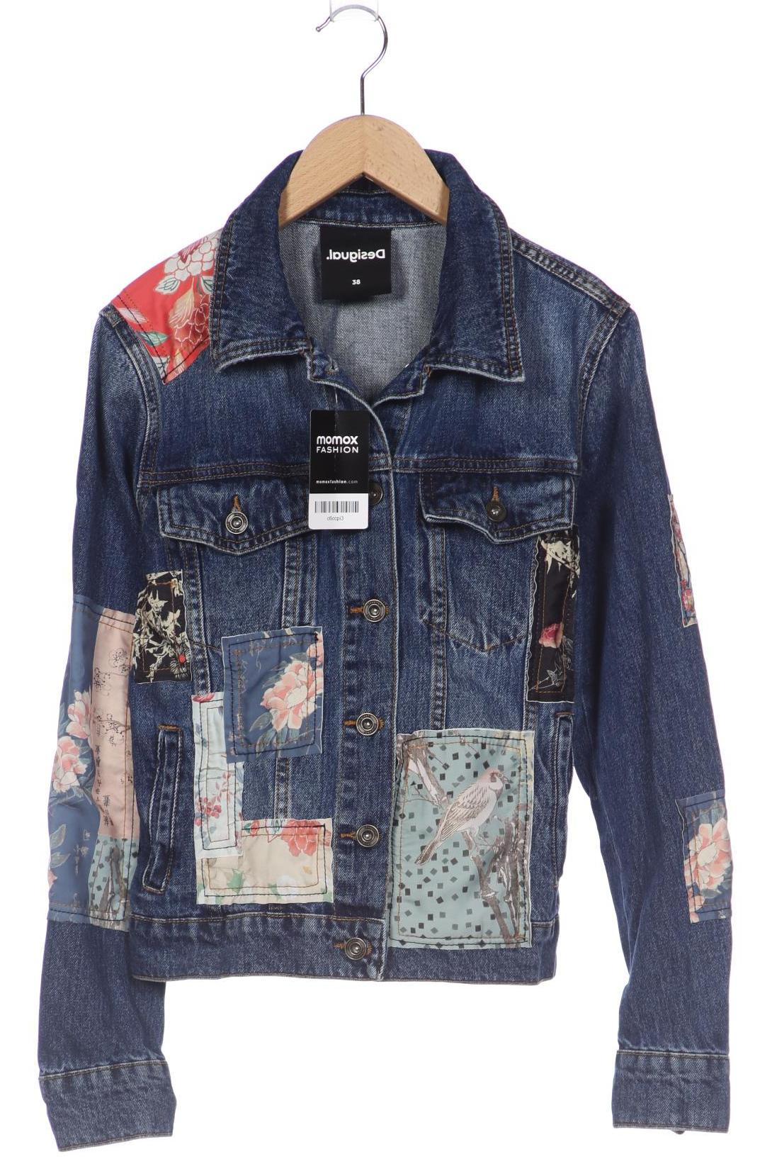 

Desigual Damen Jacke, marineblau, Gr. 38