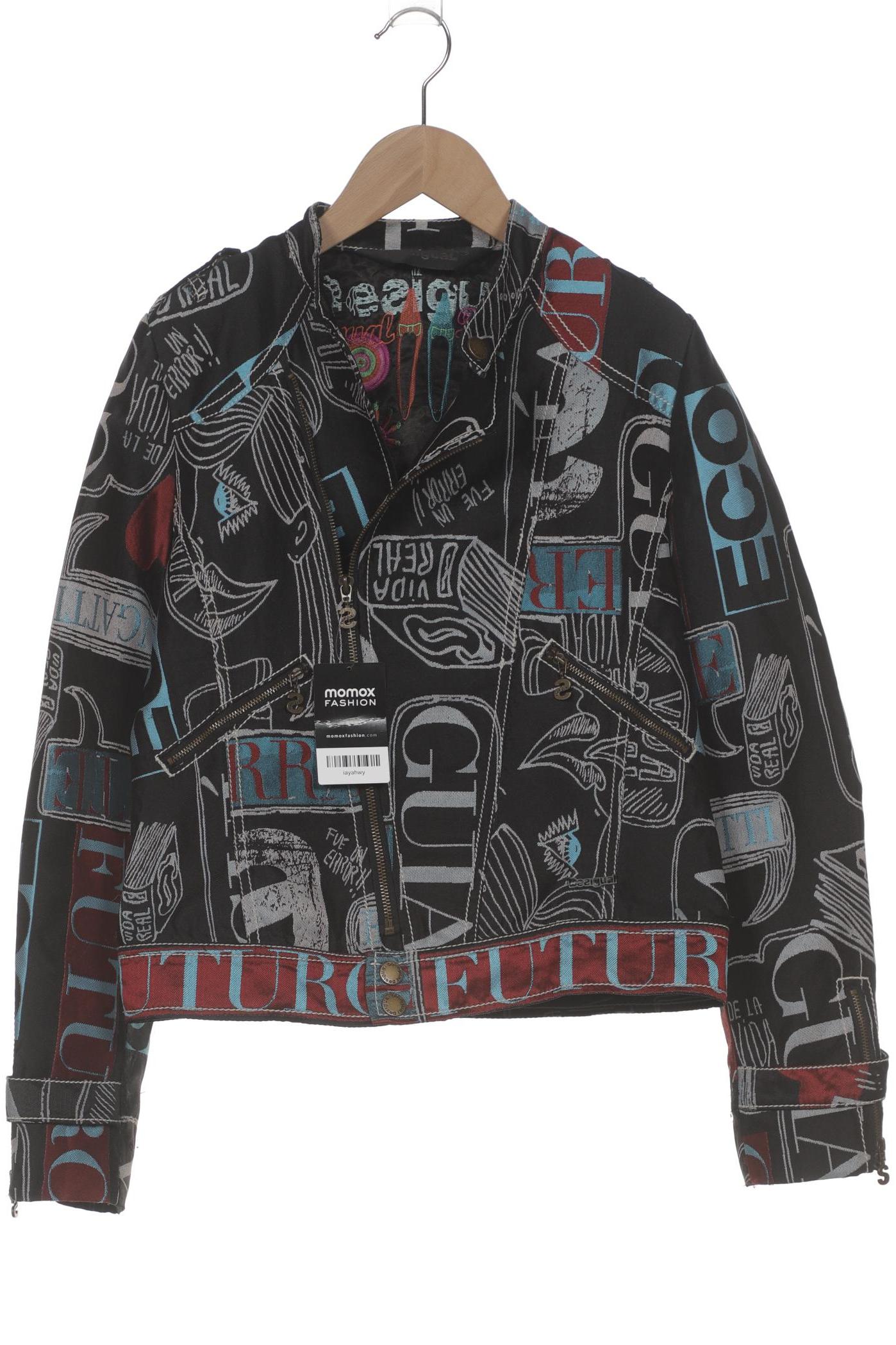 

Desigual Damen Jacke, schwarz, Gr. 38