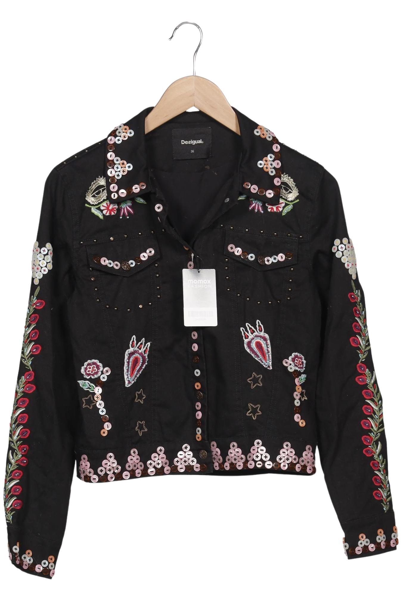 

Desigual Damen Jacke, schwarz, Gr. 36