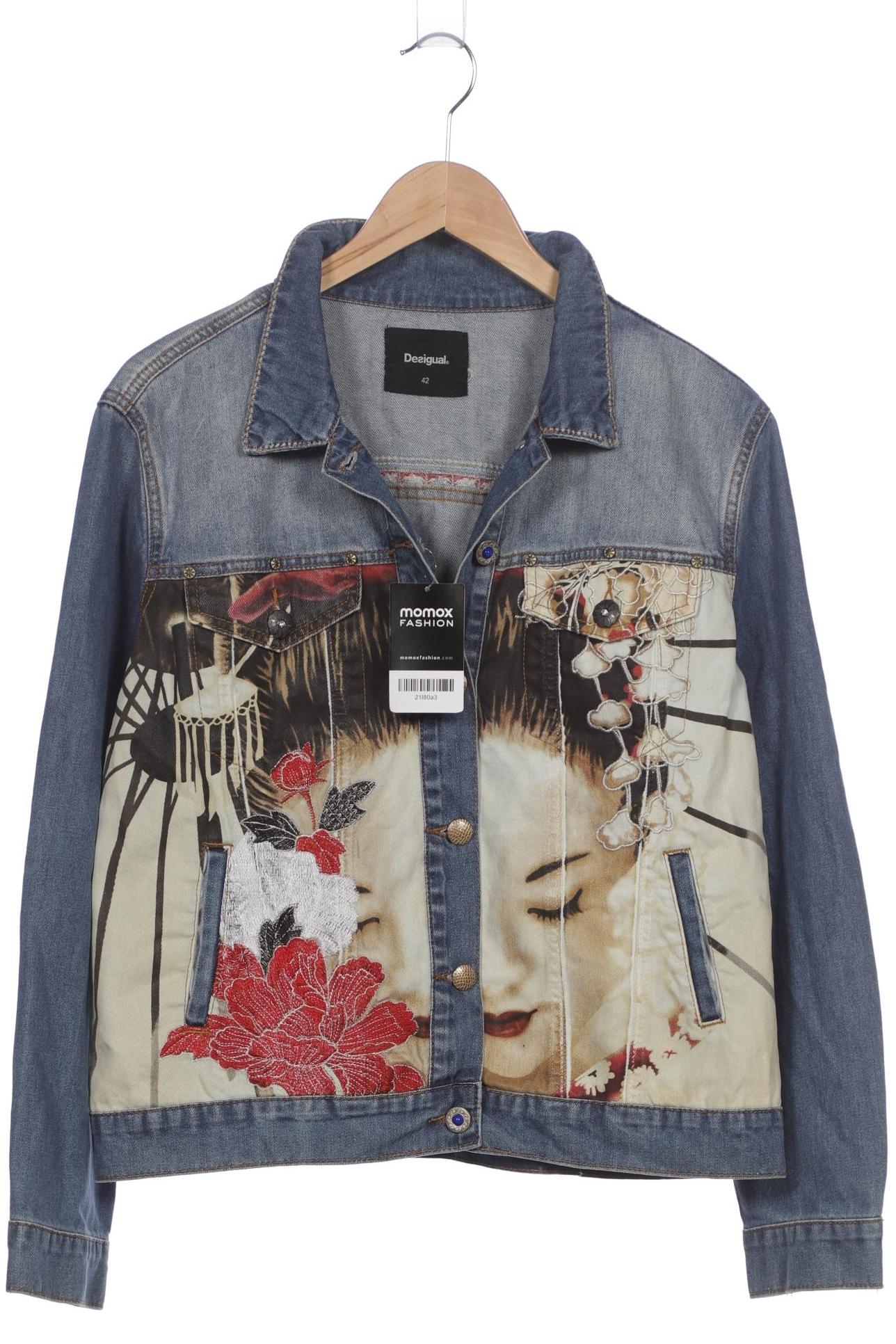 

Desigual Damen Jacke, marineblau, Gr. 42