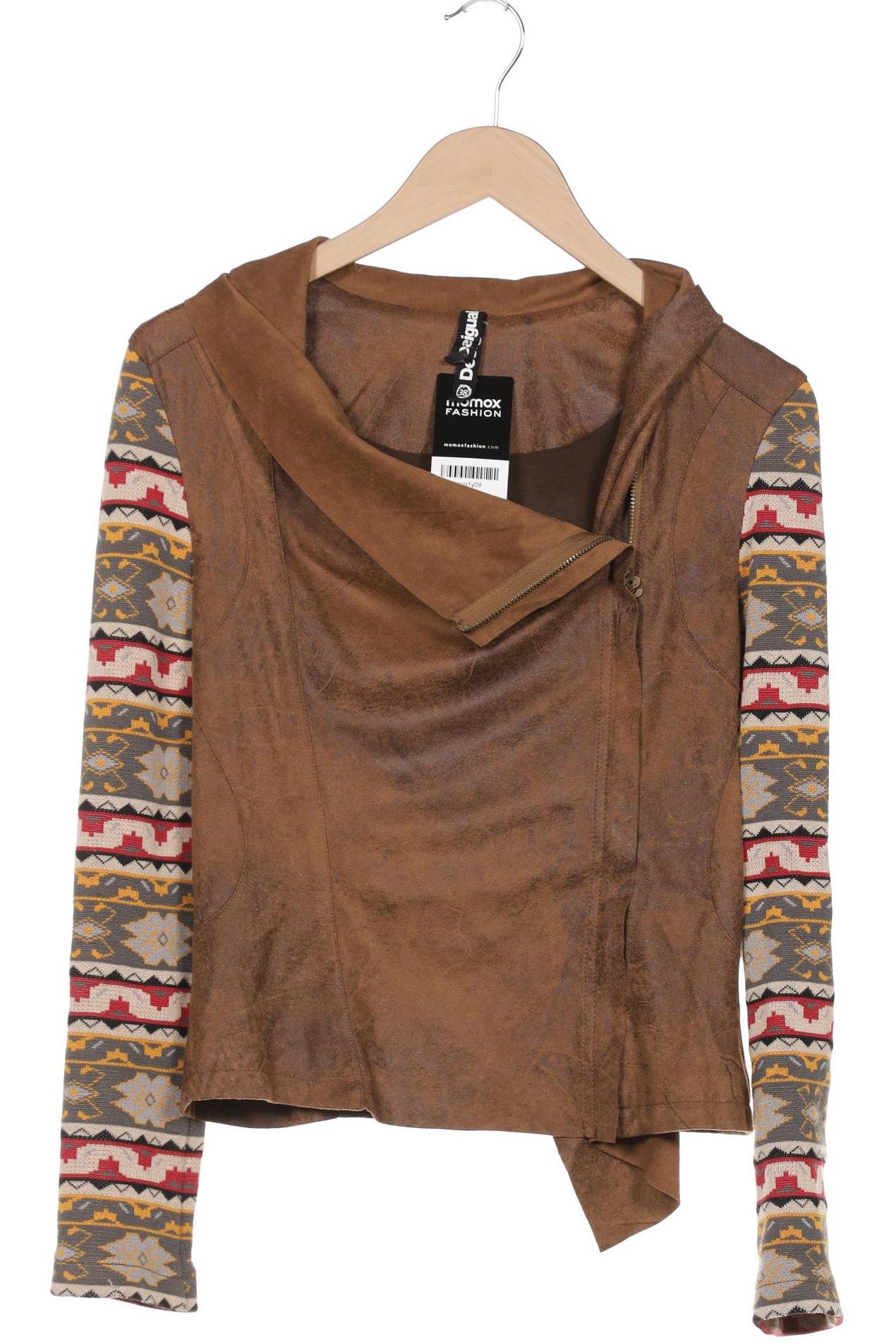 

Desigual Damen Jacke, braun, Gr. 38