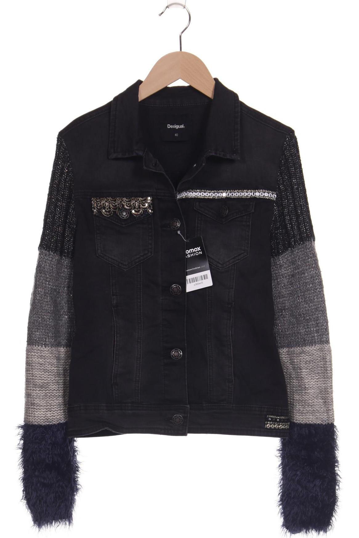 

Desigual Damen Jacke, schwarz, Gr. 40